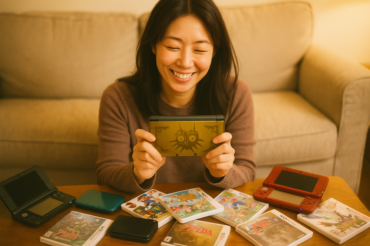 10년 만에 꺼낸 3DS 컬렉션에 게이머들 '부럽다' 연발