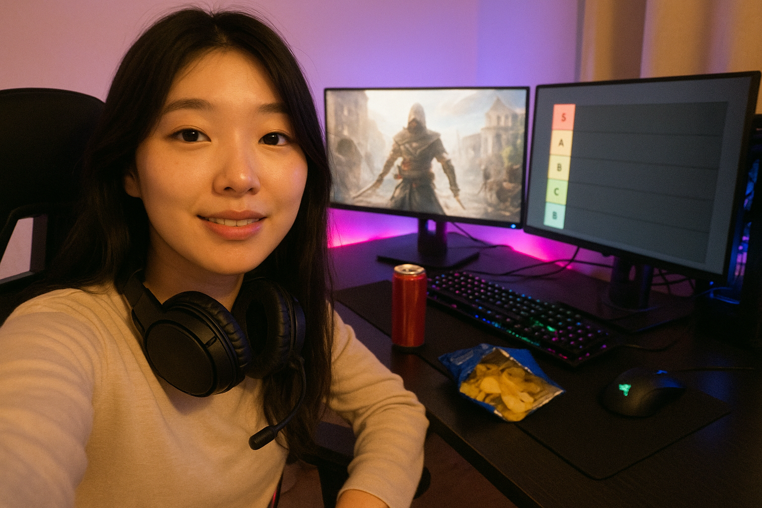 '어쌔신 크리드' 글자 티어표가 화제... 유저들 "R이 F등급이라니!"