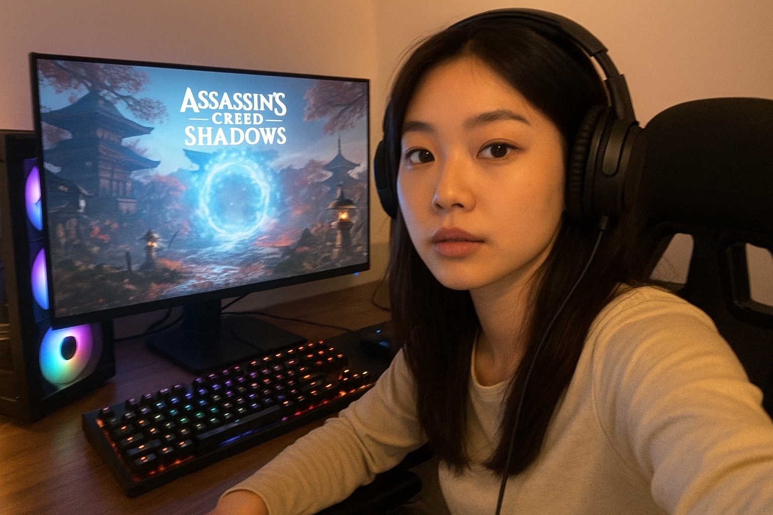 어쌔신 크리드 섀도우 신작 리프트 이미지 공개, 팬들 반응 엇갈려