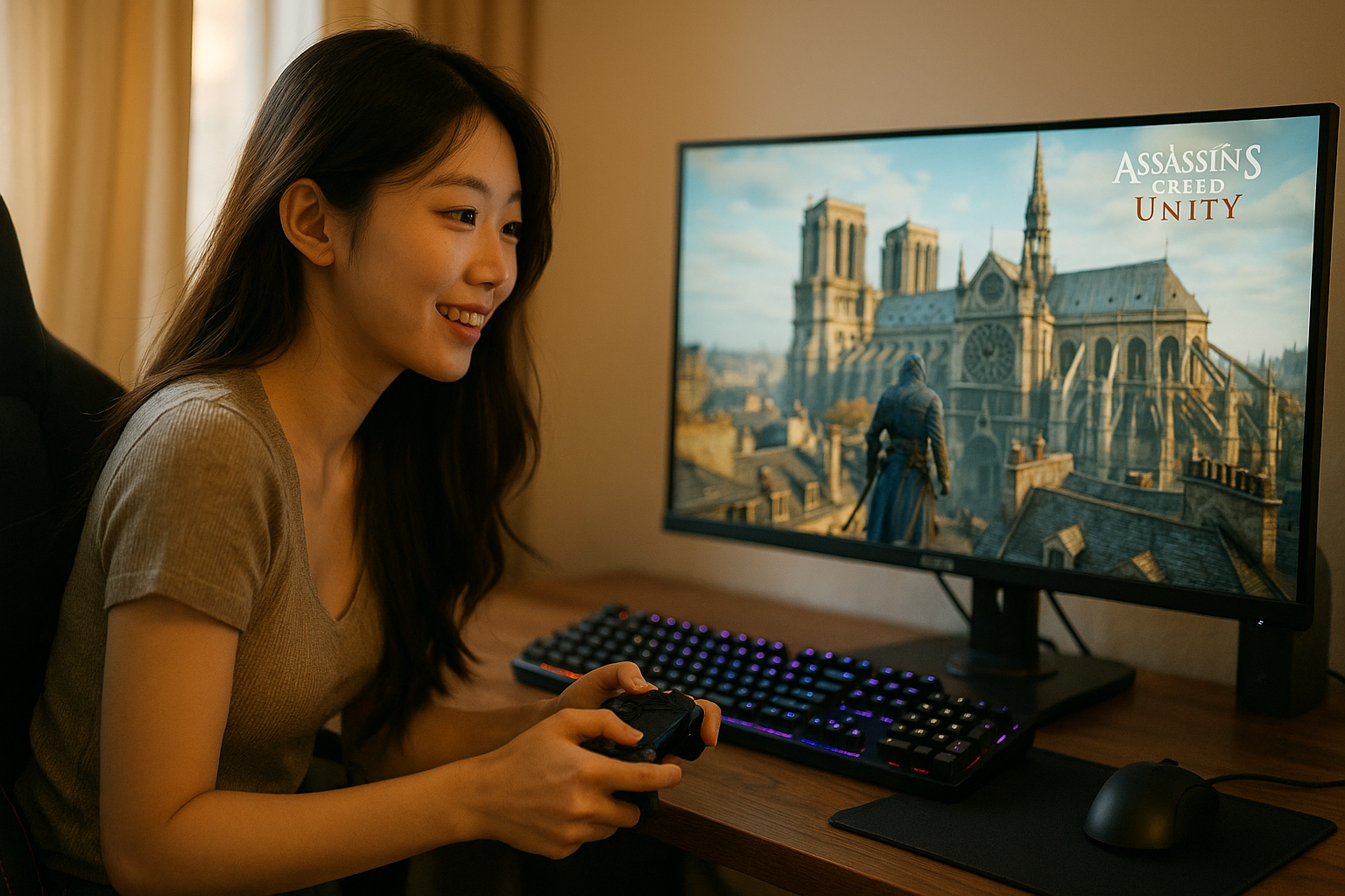 10년 전 게임이 아직도 이렇게 예쁘다고? 어쌔신 크리드 유니티의 놀라운 비주얼