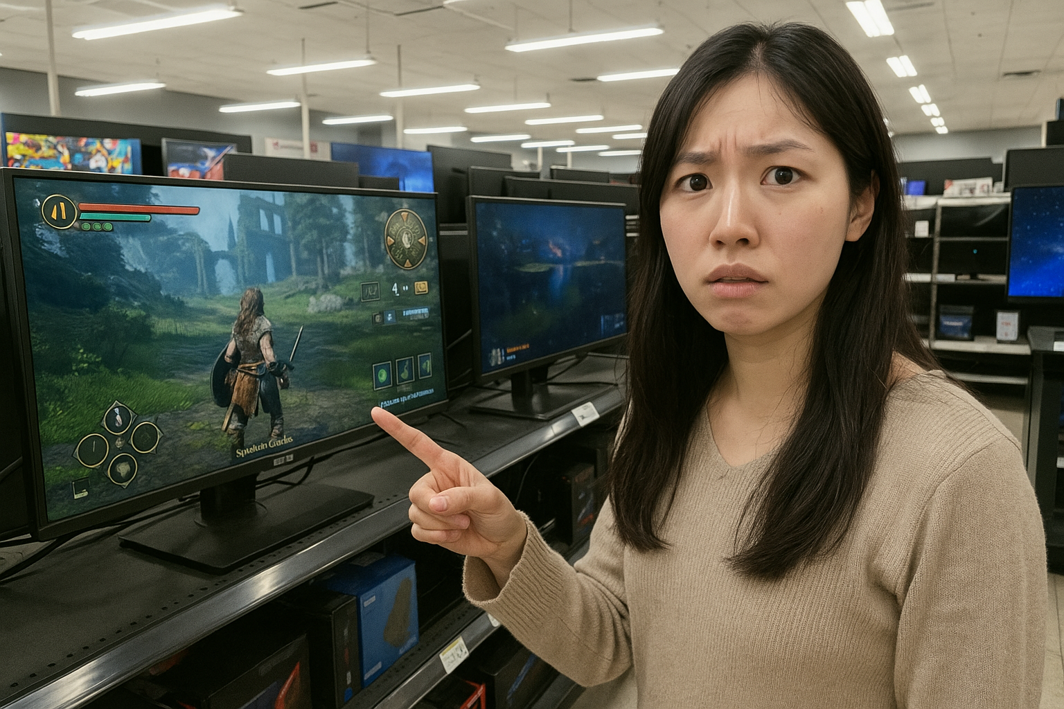 베스트바이에서 발견한 미스터리 게임, 알고보니 가짜였다