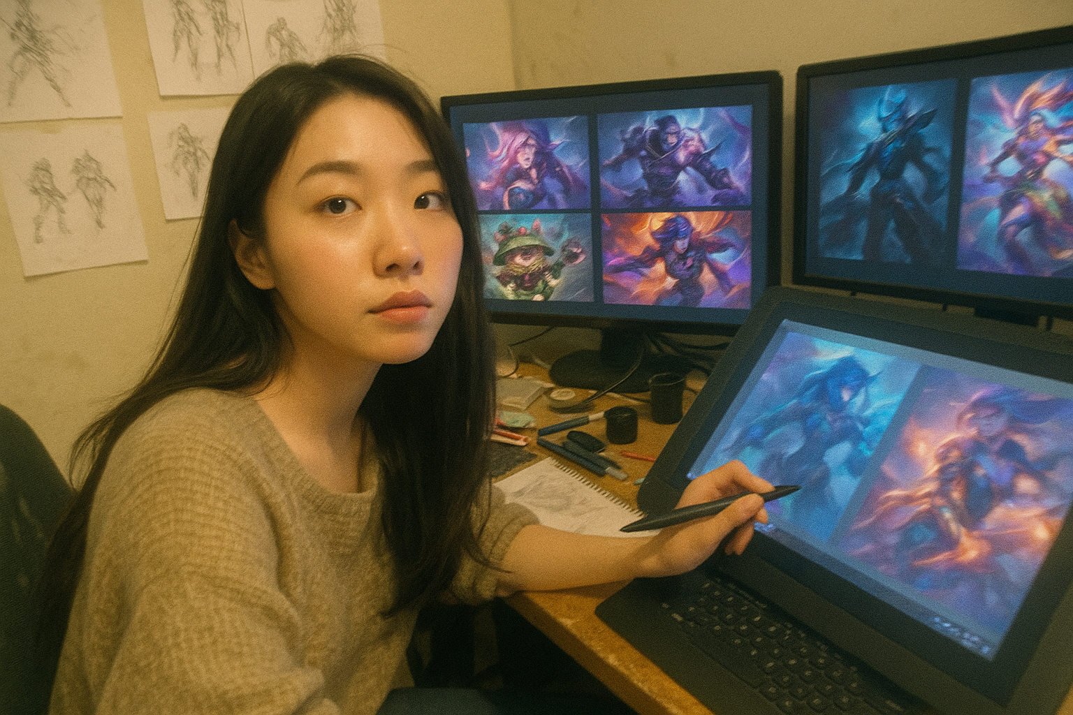 결국 떠났다... 라이엇 최고의 스플래시 아트 거장 보 첸 퇴사