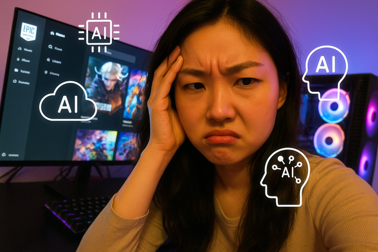 에픽 CEO가 스팀 AI 표기에 발칵, "앞으로 모든 게임에 AI 들어갈 텐데 의미없다"