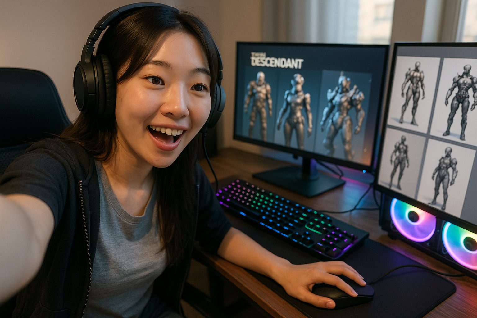 퍼스트 디센던트 유저가 AI로 제작한 캐릭터 스킨 아이디어에 커뮤니티 '열광'