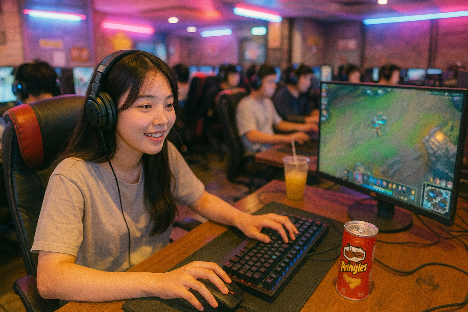 한국 여행 중 롤 하려는 외국인들, PC방에서 벌어진 웃픈 상황들