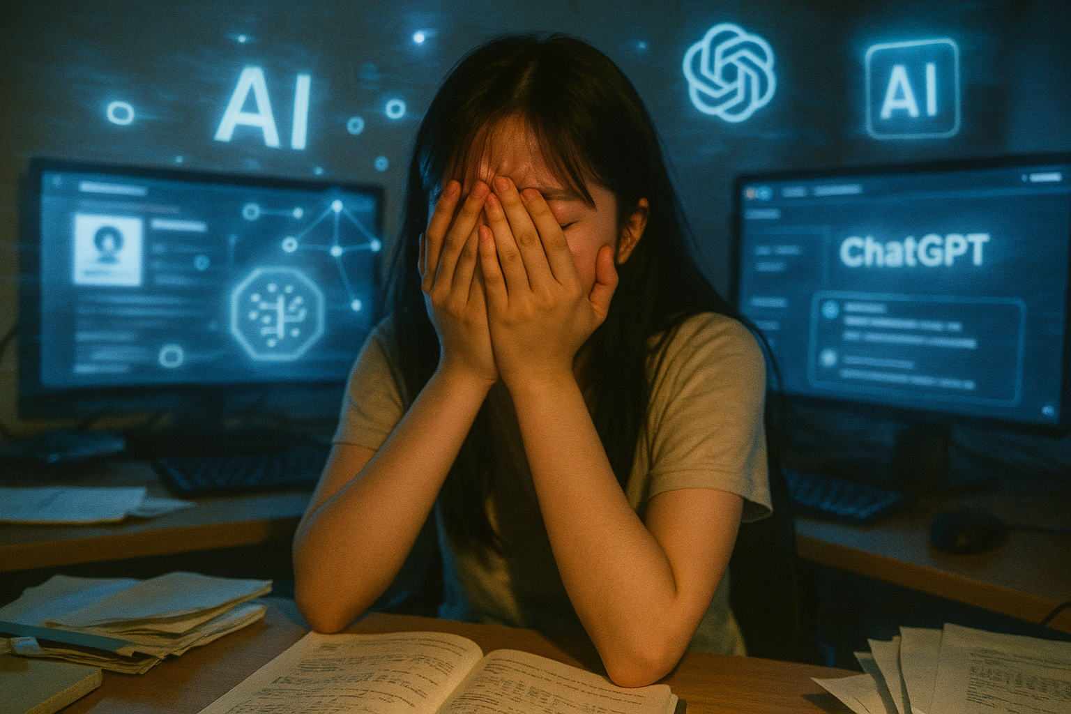 19살 대학생의 절규 "AI가 모든 걸 대신하니 살 이유가 없다"