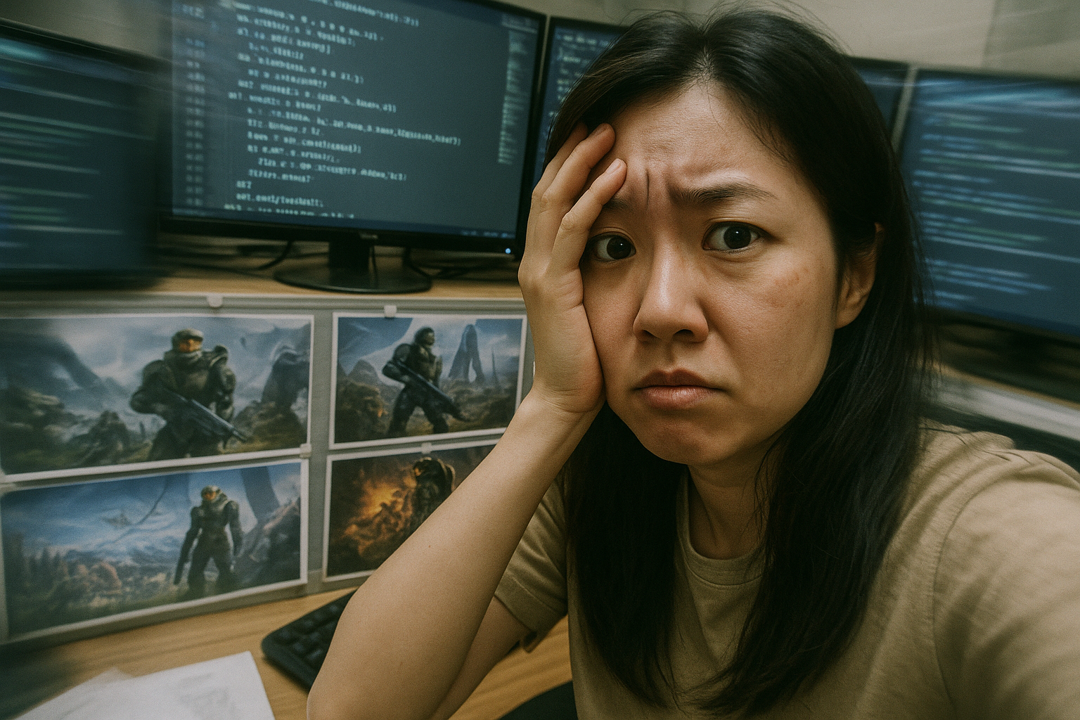 충격! 헤일로 스튜디오 내부 붕괴 조짐... MS의 '인력 대신 AI' 전략에 개발진 불안감 폭발