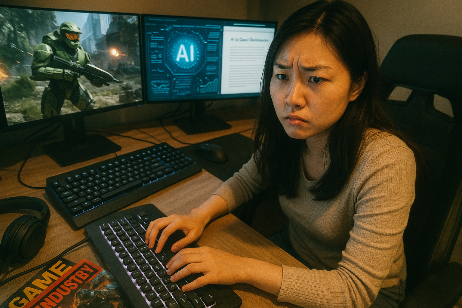 헤일로 스튜디오, 결국 AI로 게임 만든다...개발 전 과정에 생성형 AI 도입 발칵