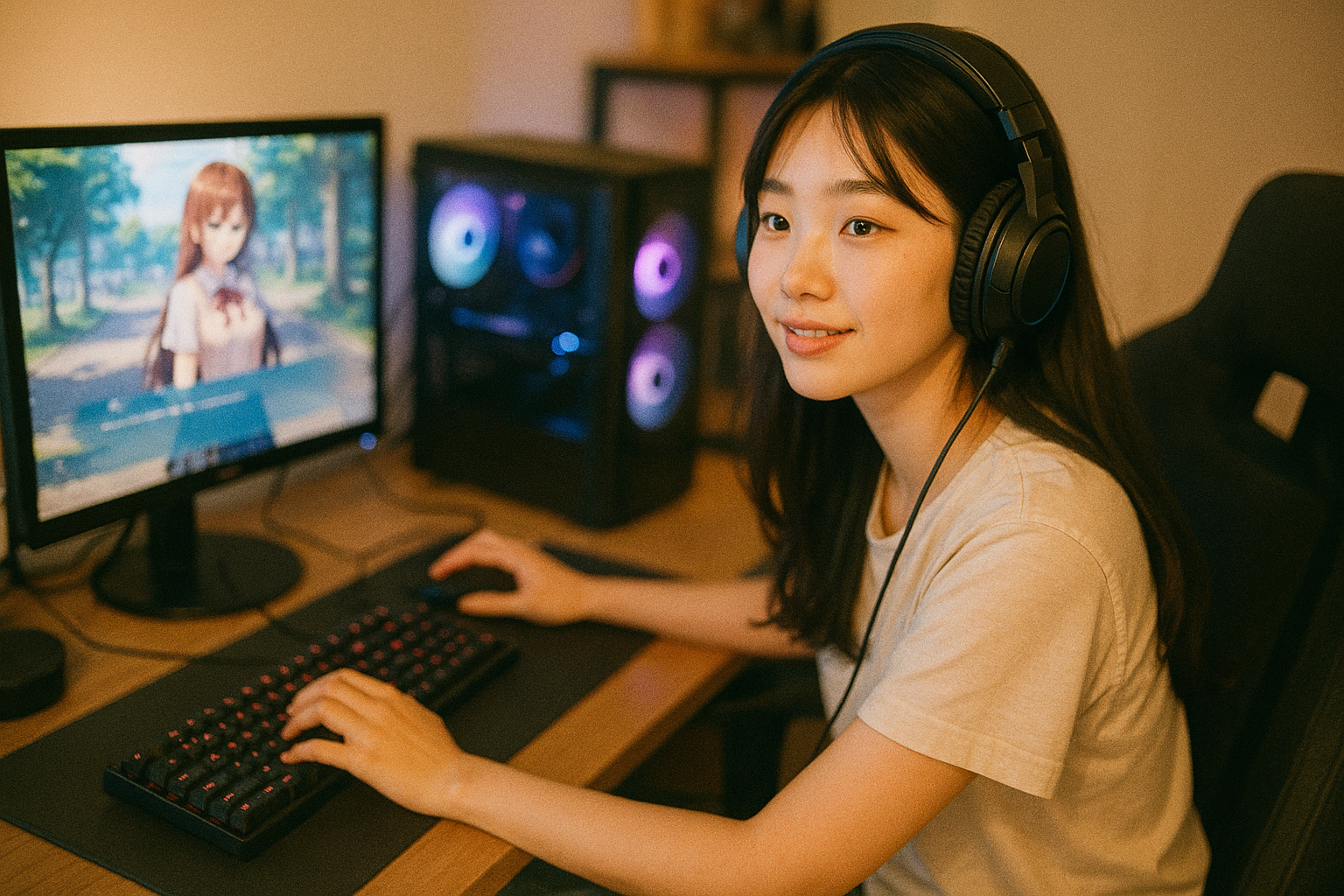 인디 개발자가 직접 만든 성인향 비주얼 노벨 '하트스원 어비스', 6장 업데이트로 화제