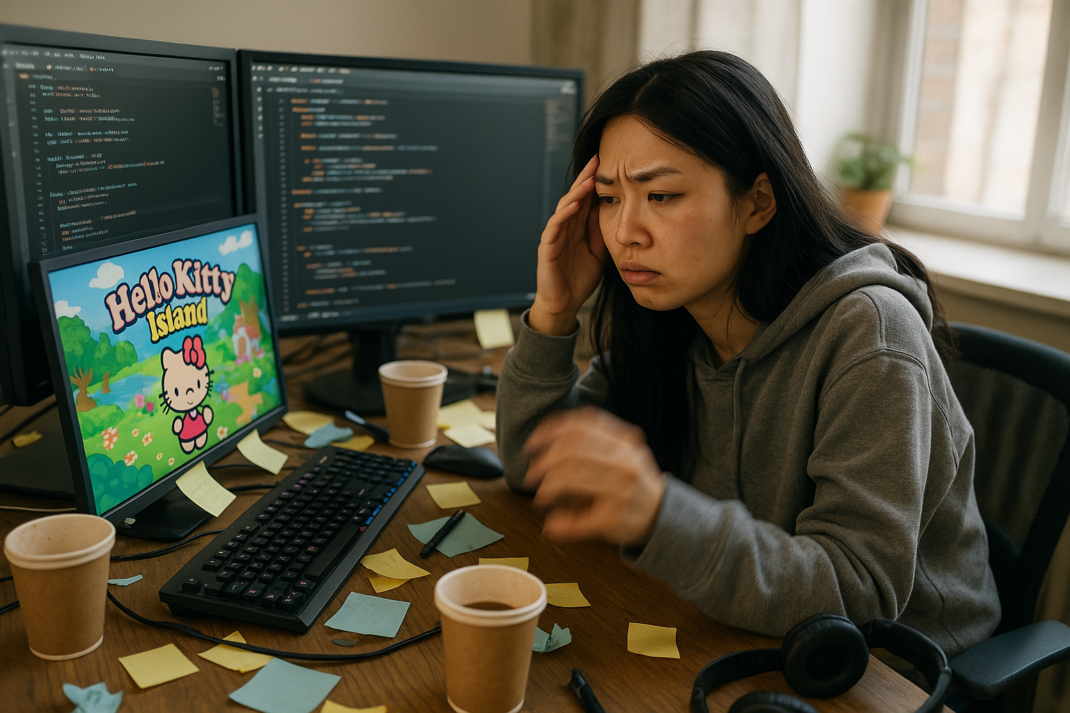 AI 코딩 의혹에 발칵 뒤집힌 헬로키티 아일랜드 커뮤니티