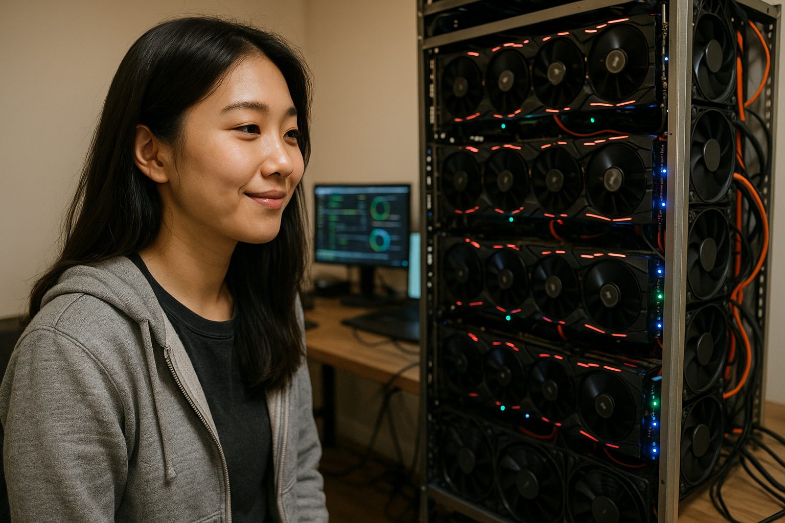 홈랩 유저가 결국 만든 '괴물급' AI 머신, 4개 GPU로 게임 서버까지 돌린다