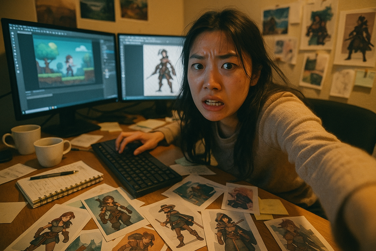 출시 3주 전 AI 아트 100% 삭제한 인디 개발자 "결국 더 나은 선택이었다"