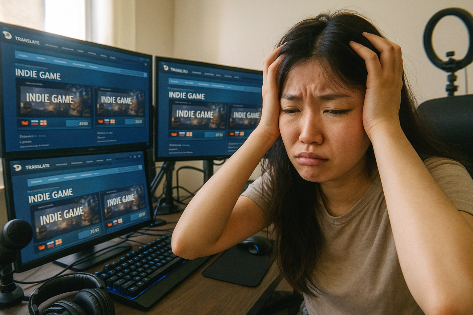 인디 게임의 AI 번역, 결국 독이 되어 돌아왔다