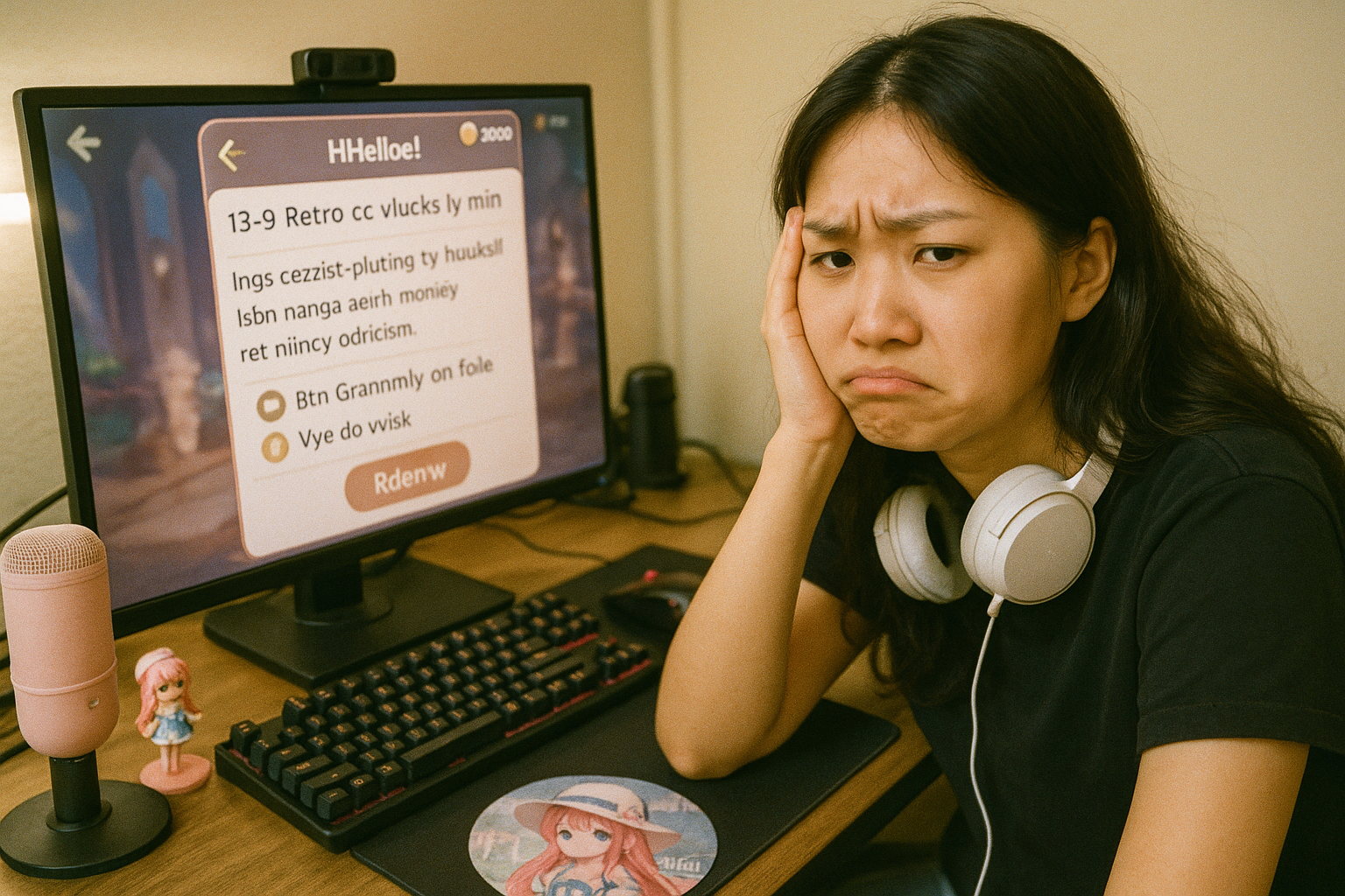 인피니티 니키, AI 번역 때문에 게임이 망가졌다