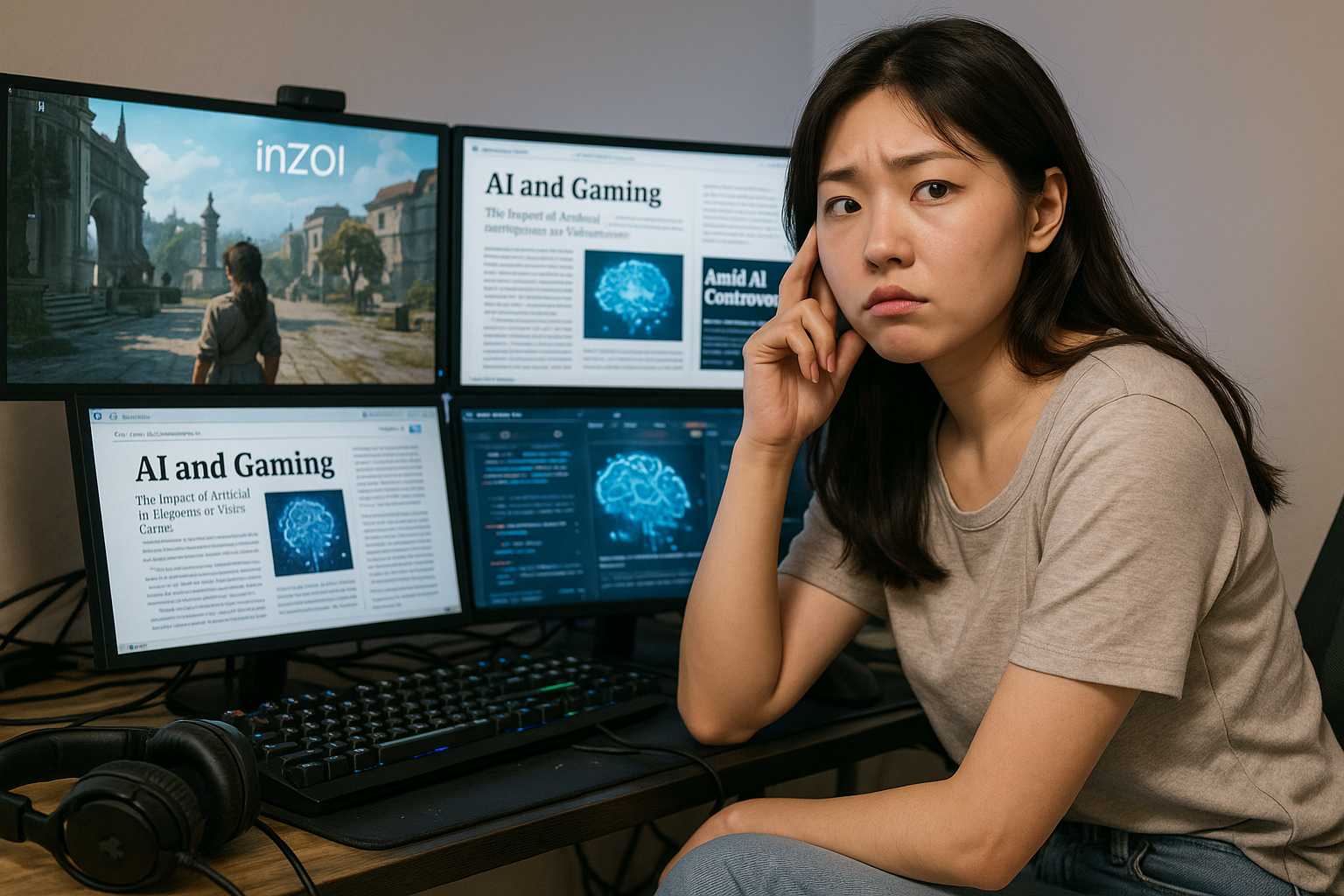 인조이는 AI 쓰레기 게임이 아니다? 커뮤니티 반박 논란 확산