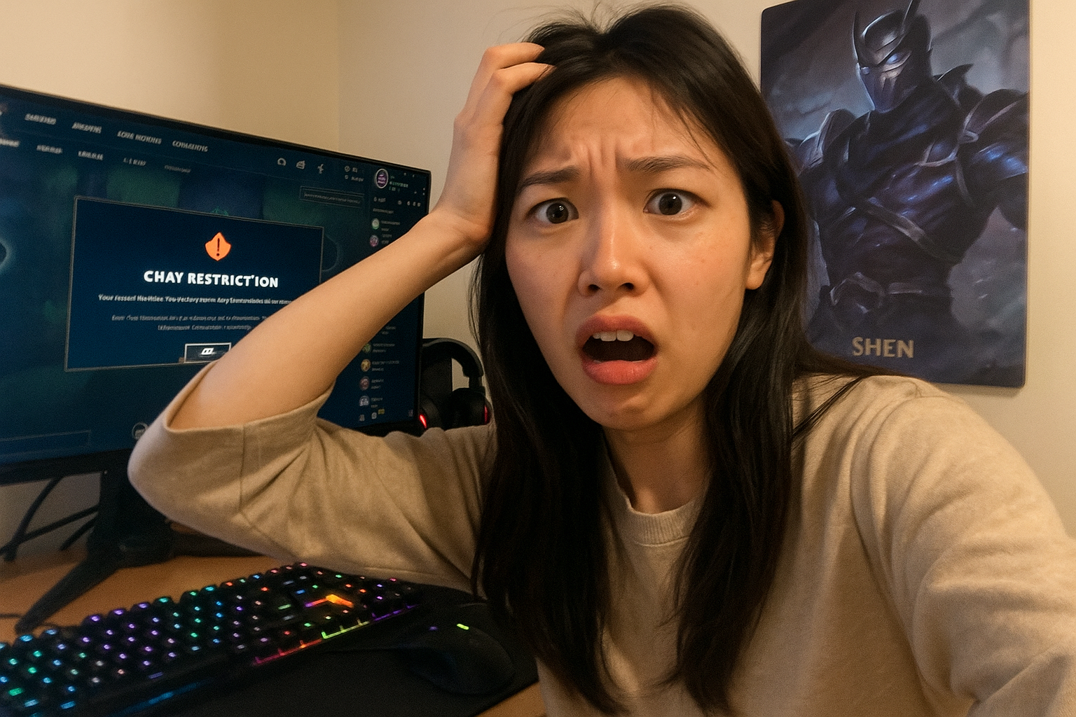 쉔 드립 썼다가 7일 채팅금지 당한 롤 유저, 라이엇 항소도 기각