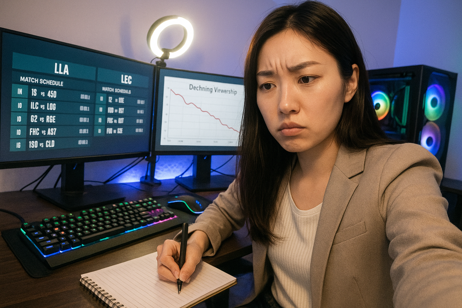 LTA·LEC 경기 수 부족으로 시청률 급락, 라이엇의 악순환 구조 논란