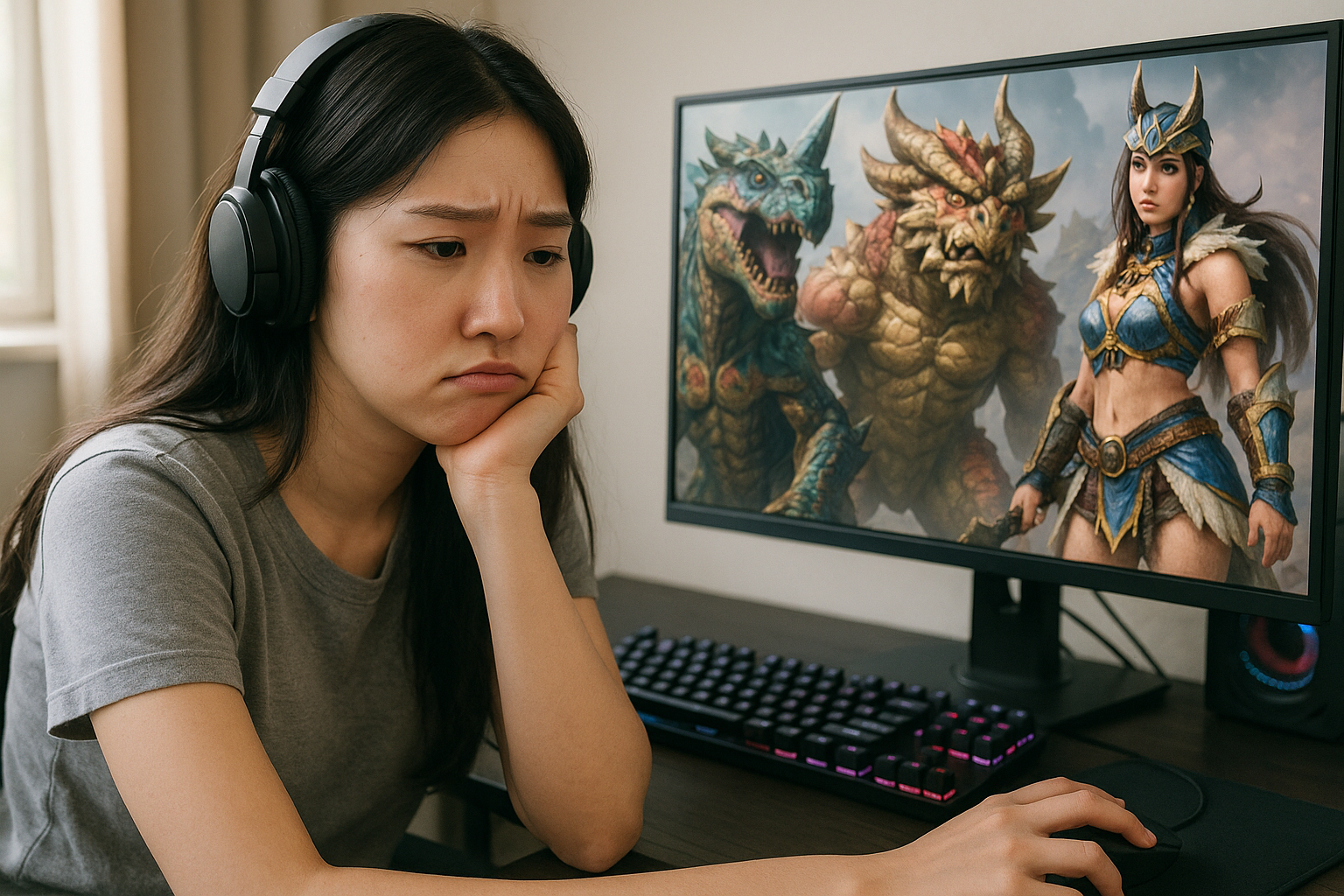 몬헌 커뮤니티 발칵, AI 생성 이미지 전면 금지 선언