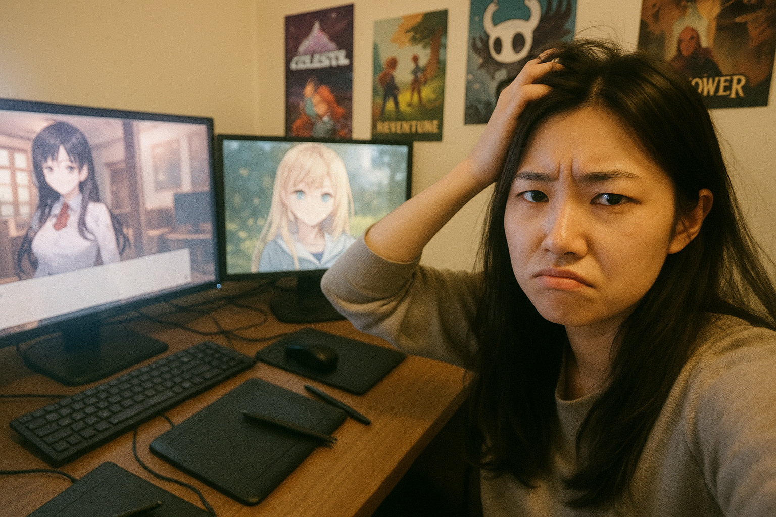 렌파이 게임계 발칵 뒤집힌 이유, 'AI 이미지 남발' 논란