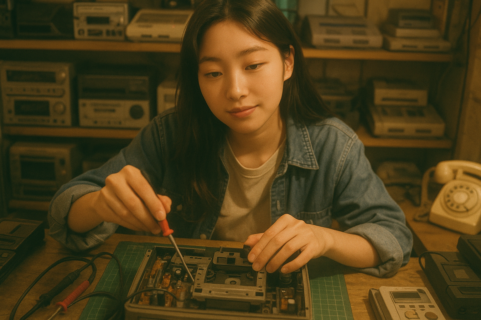 레트로 기기 수리로 힐링하는 게임이 등장한다? 인디 개발자들의 독특한 아이디어