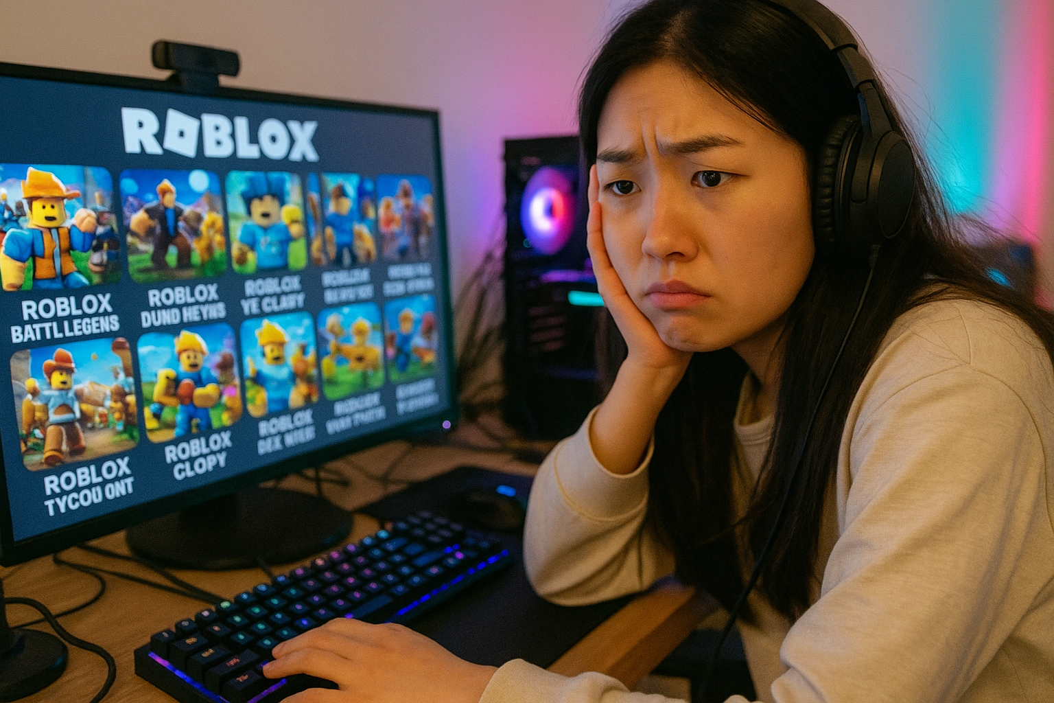 로블록스도 결국 AI 썸네일 천지로 전락했다