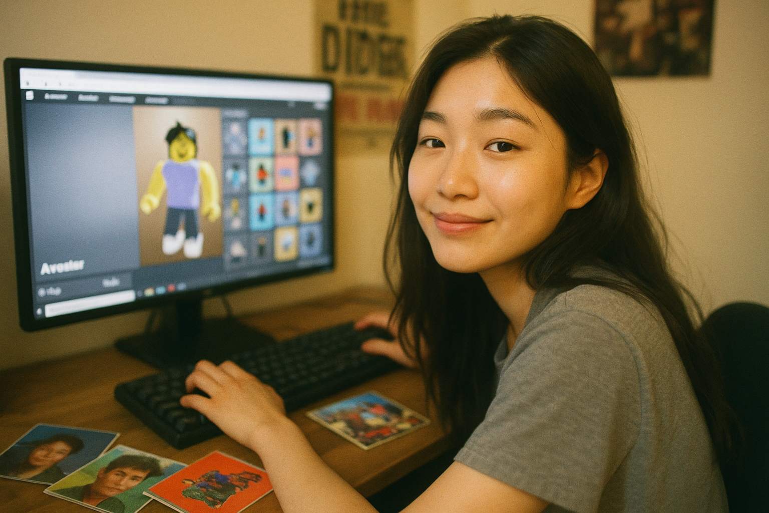 로블록스 유저의 창의력이 '앨범 커버' 아바타로 이어졌다