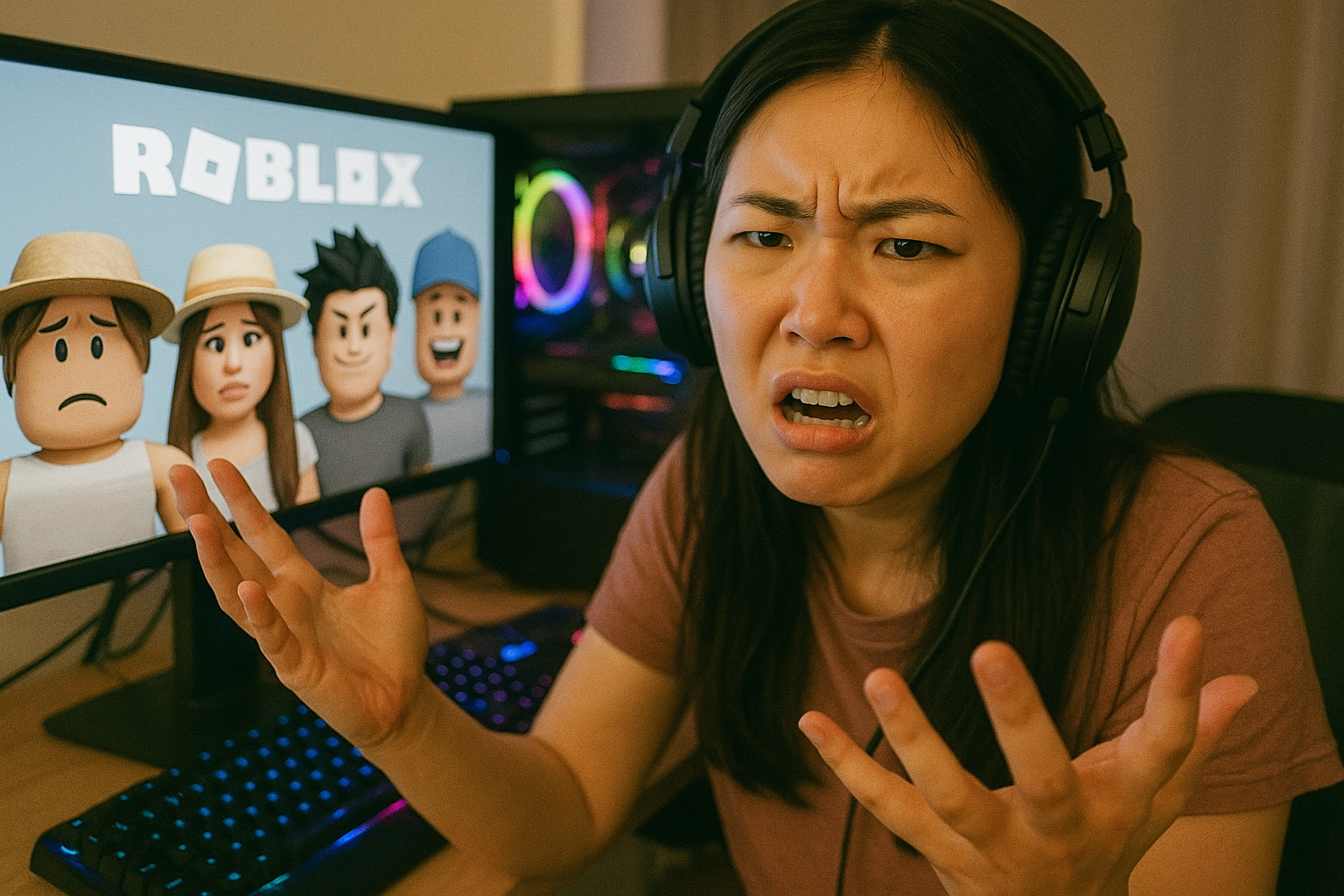 로블록스 유저들 발칵 뒤집혔다... 'OOF' 아바타 이빨 삭제 논란