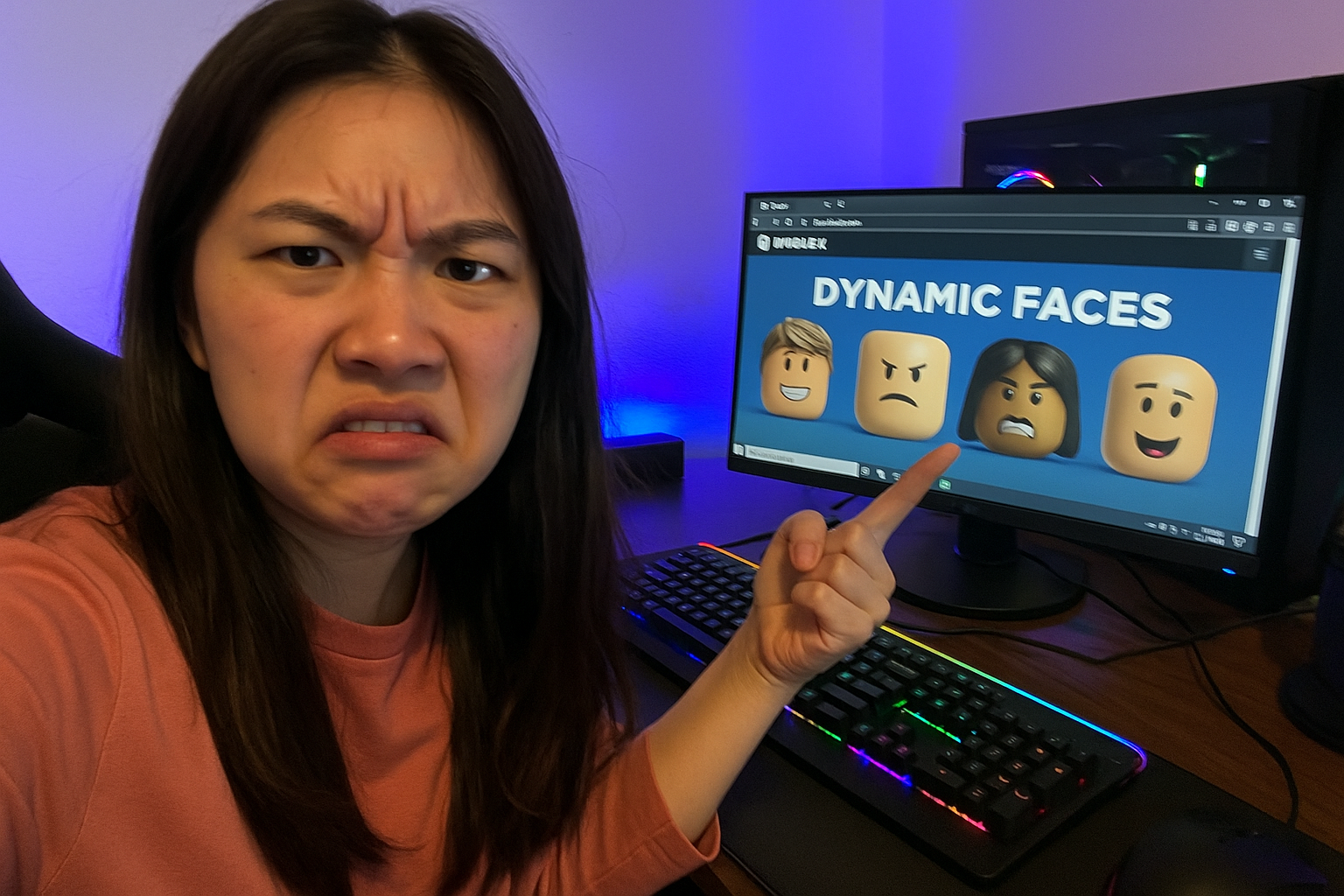 로블록스 '다이나믹 페이스' 업데이트에 유저들 발칵, "아무도 원하지 않는다"