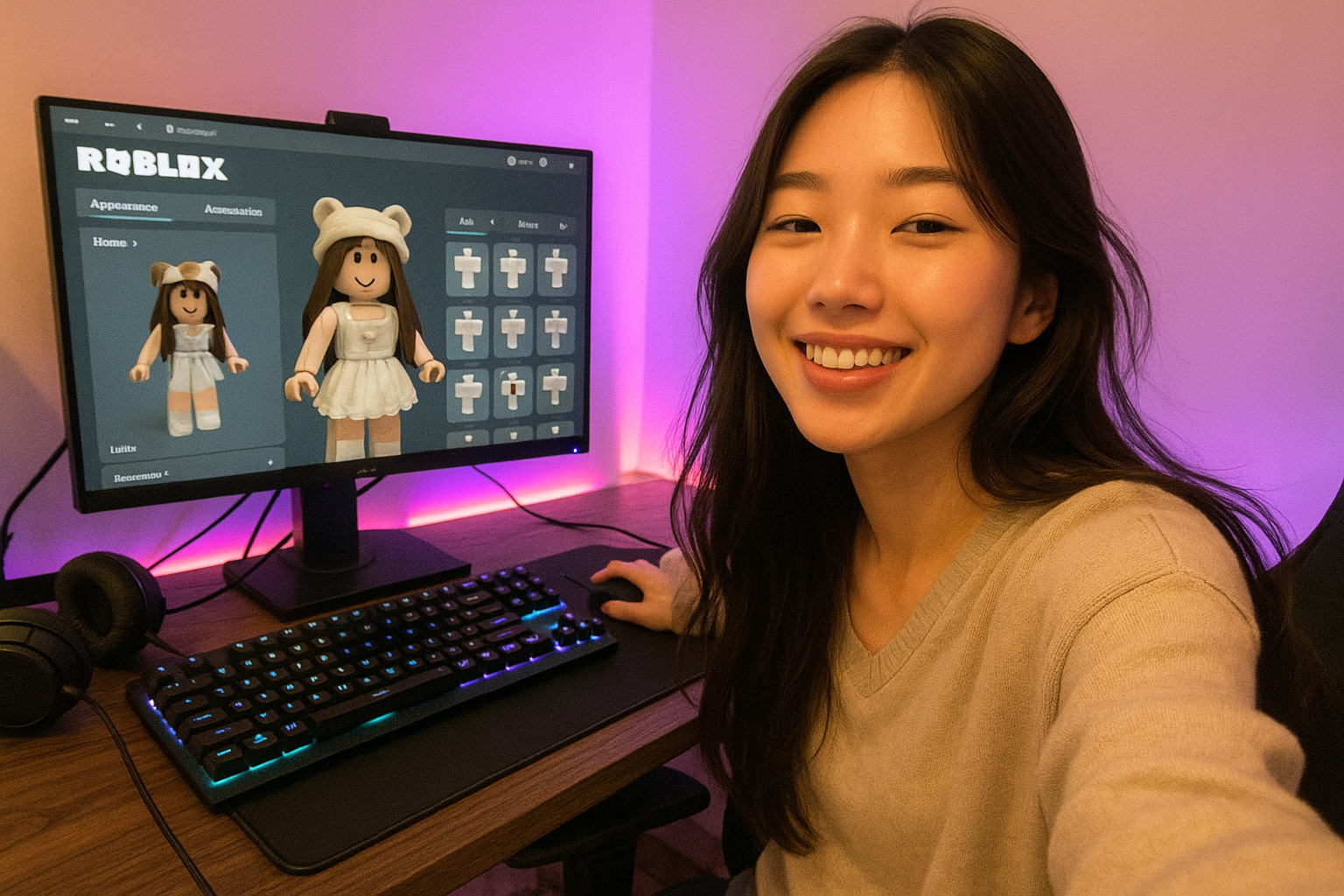 로블록스에서 루나 코스프레한 유저, 완성도에 커뮤니티 감탄