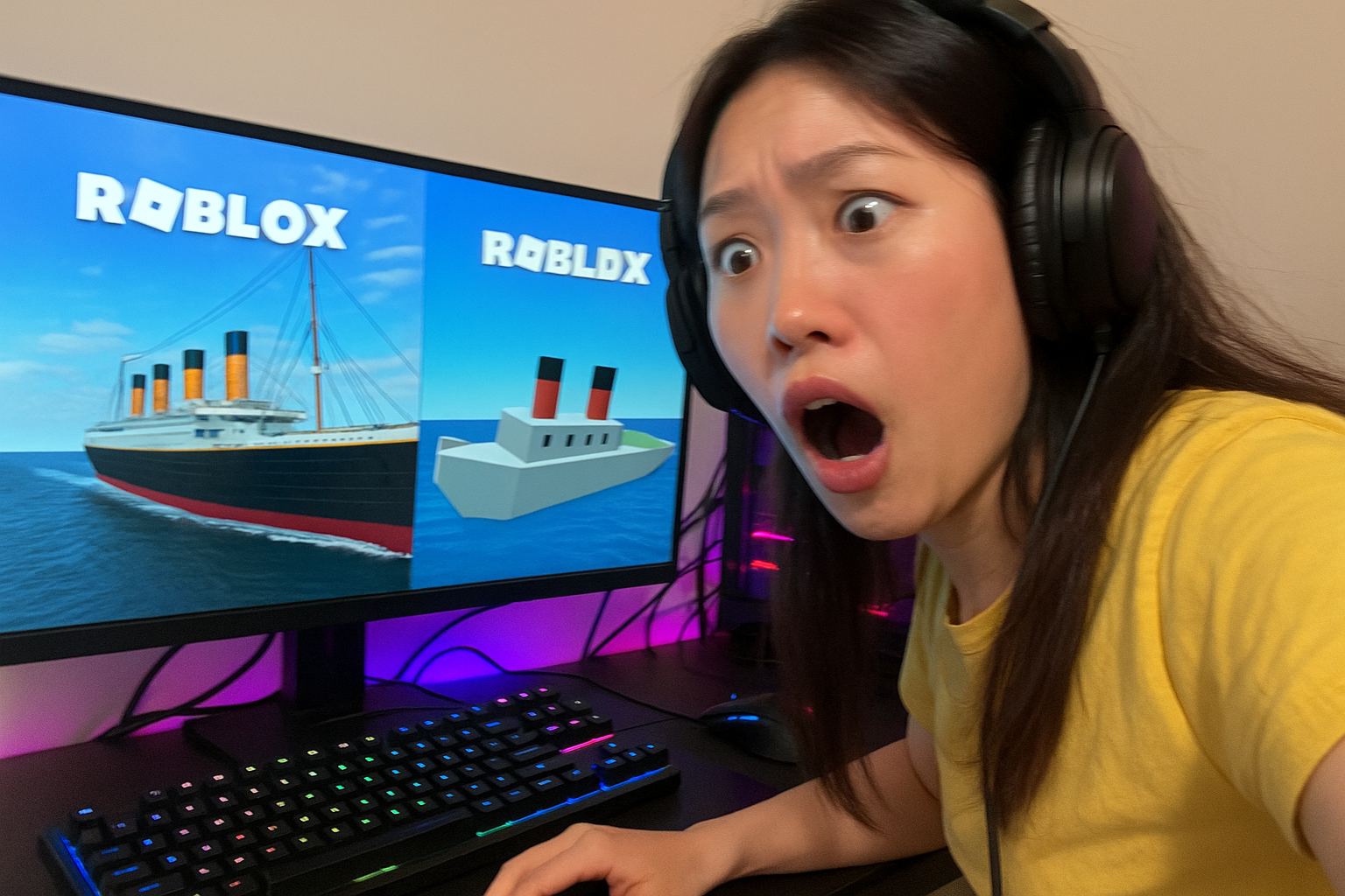 로블록스 타이타닉 게임 품질 격차에 유저들 경악... '천국과 지옥' 수준