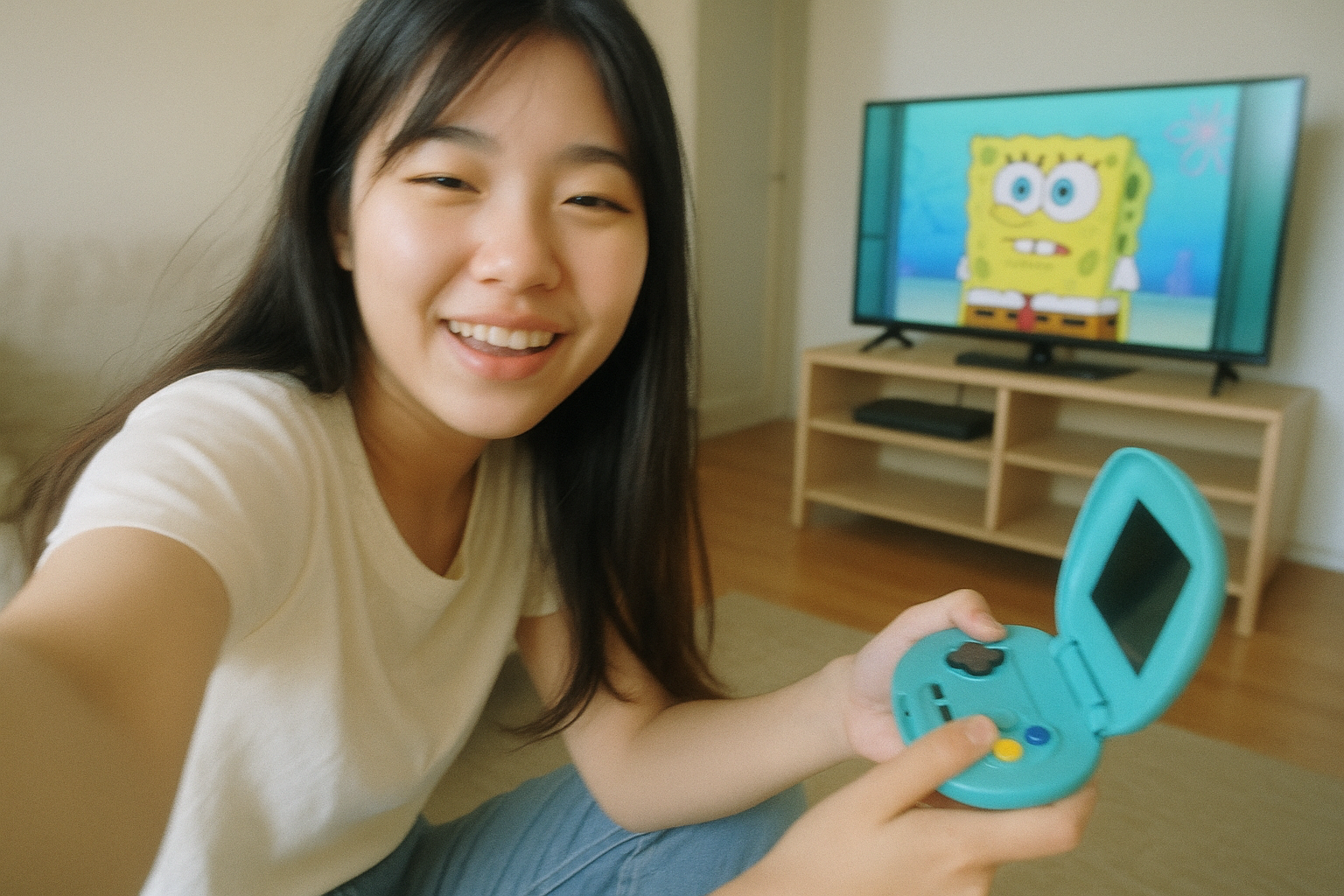 "스펀지밥, 콘솔 게이머 되다"...팬들이 상상한 비키니 시티의 게임기 모습 화제