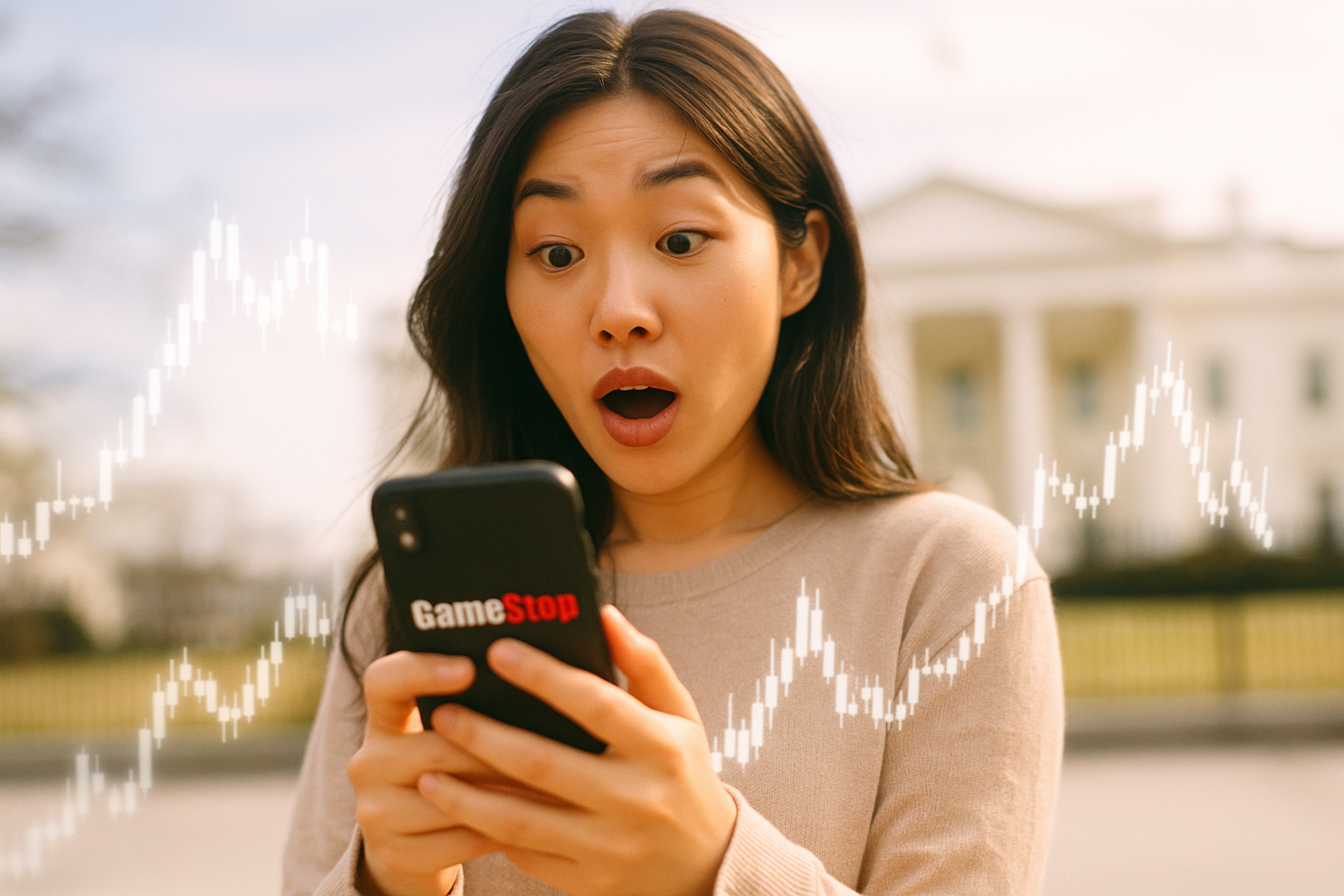 트럼프 백악관이 게임스탑 밈에 낚였다? 주가 상승은 겨우 1%