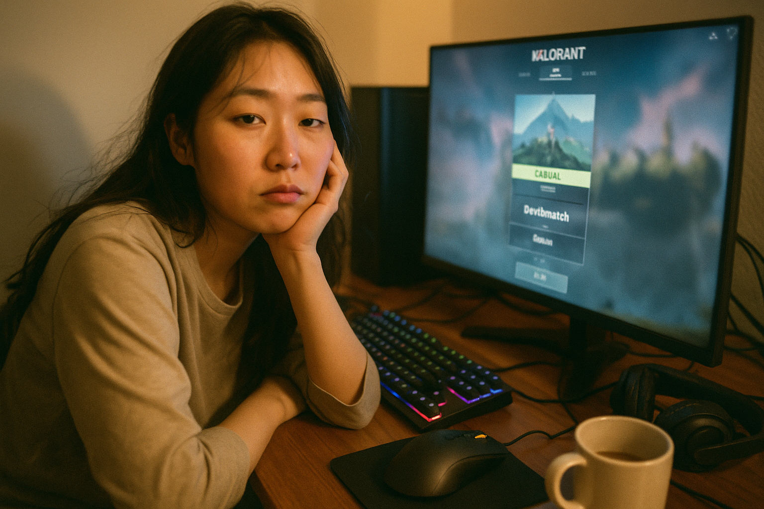 발로란트에서 랭크 게임 단 1판만 한 유저가 발견돼 화제