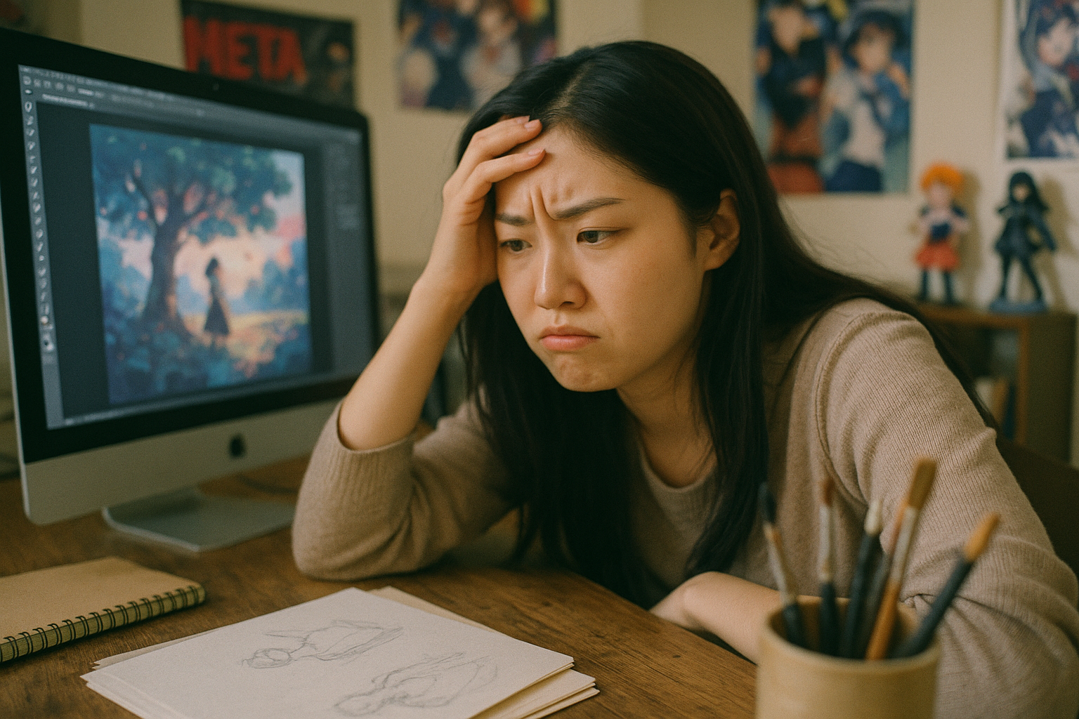 제노블레이드 팬들 발칵, AI 그림에 '진짜 예술가들 모독' 강력 반발