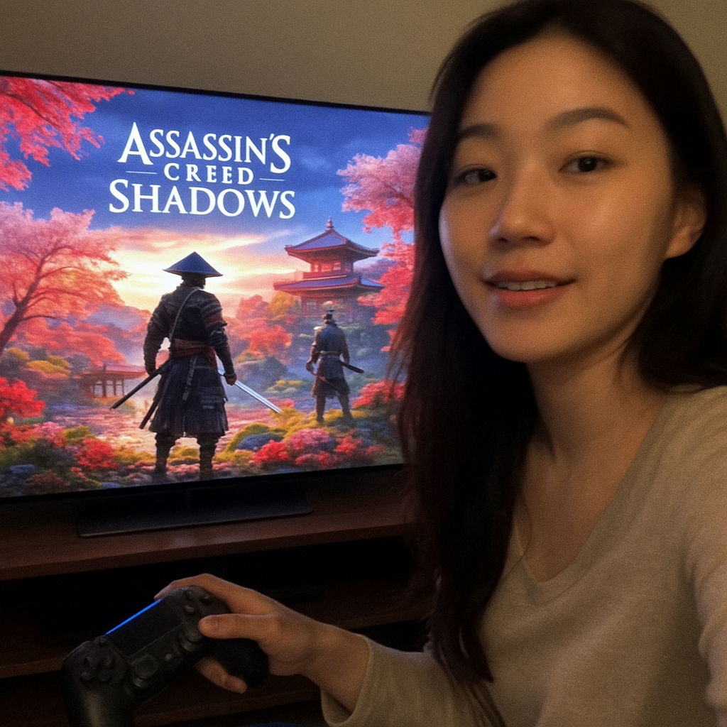 충격적인 그래픽 퀄리티! 4K HDR OLED PC에서 구현한 '어쌔신 크리드: 섀도우'의 일본은 현실인가 게임인가