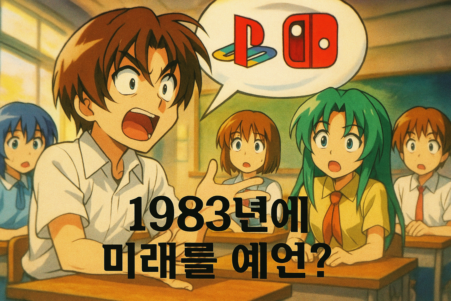 충격! 히구라시 케이이치, 1983년에 미래의 게임기 이름을 언급했다?