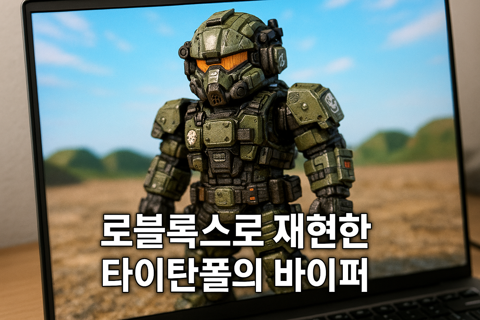 실직이 가져다준 선물? 로블록스에서 '타이탄폴' 바이퍼 완벽 재현한 유저 화제