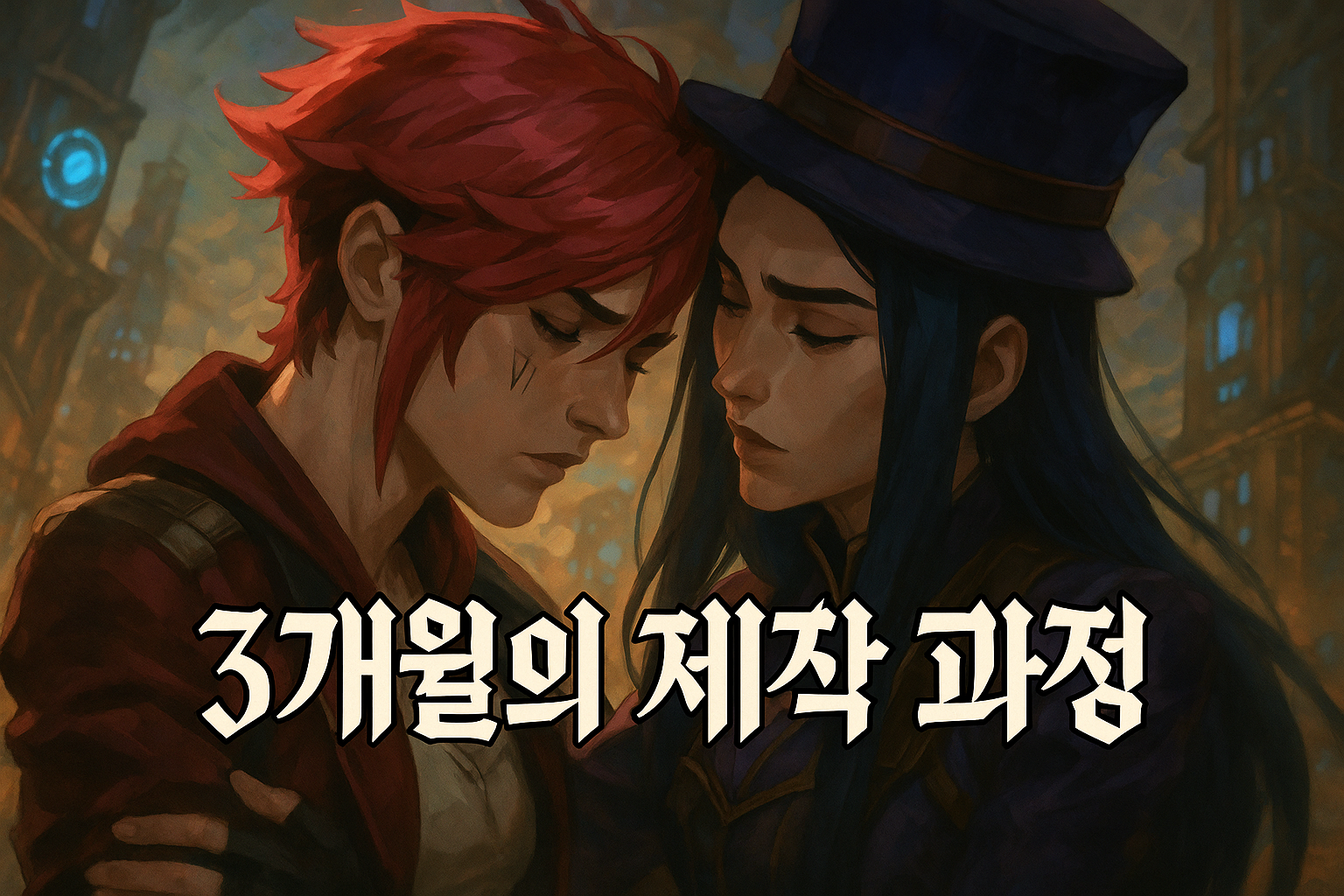 3개월간 단 40초 키스신 작업했다... '아케인' 제작팀이 털어놓은 충격적 비하인드 스토리