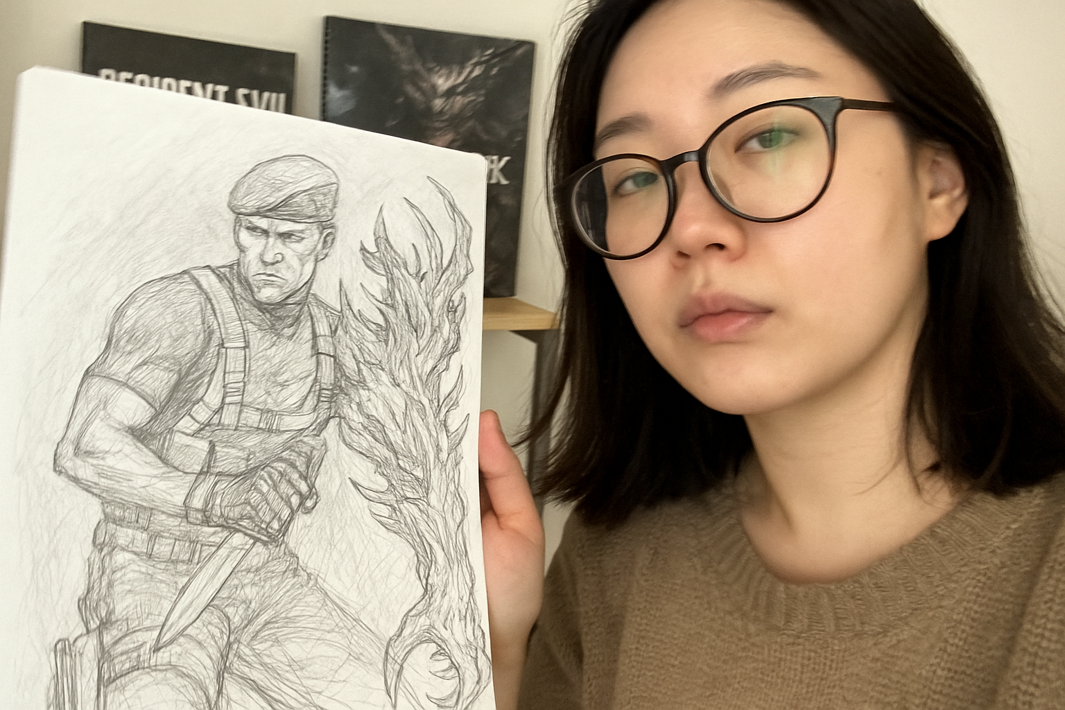 충격! 어쌔신 크리드 아티스트가 그린 '레지던트 이블' 팬아트 화제... 크라우저부터 조쉬까지 '엄청난 실력' 눈길