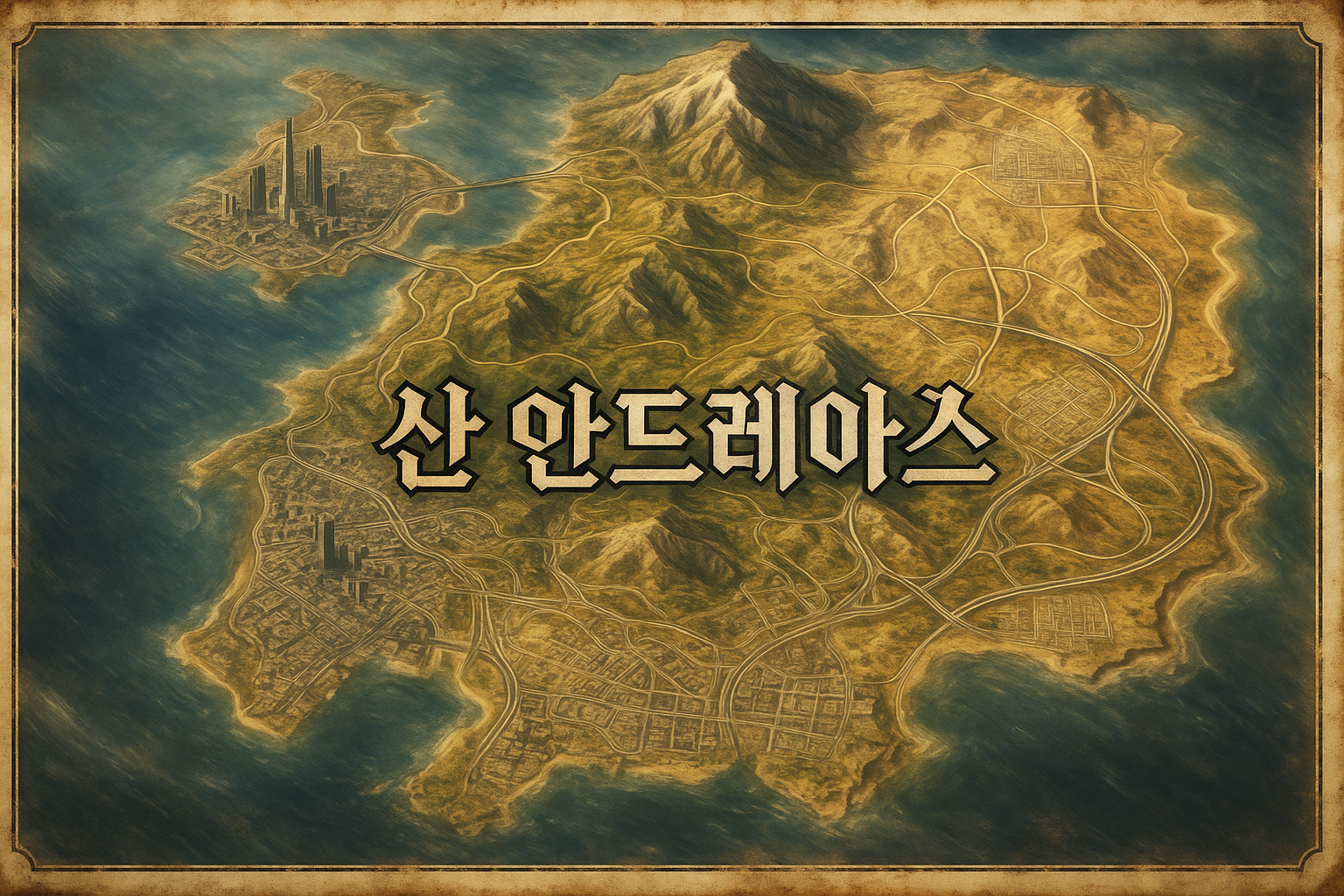 GTA 팬들의 꿈, '산 안드레아스 주 전체 맵' 열망 화제