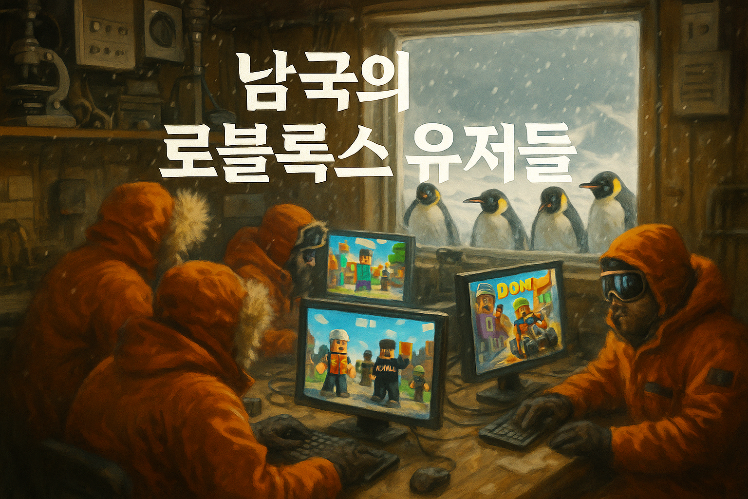 남극에서 로블록스 즐기는 사람은 누구? 놀라운 진실
