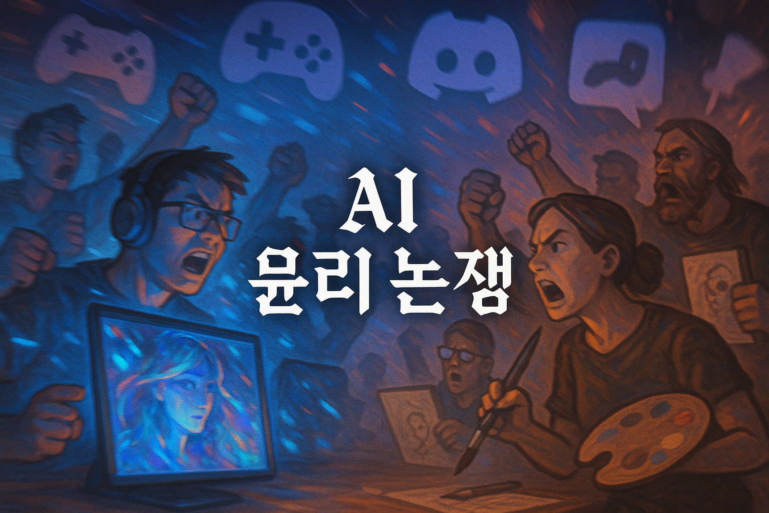 "AI가 내 그림 훔친다!" 디스코드 서버에서 유저가 떠난 황당한 이유