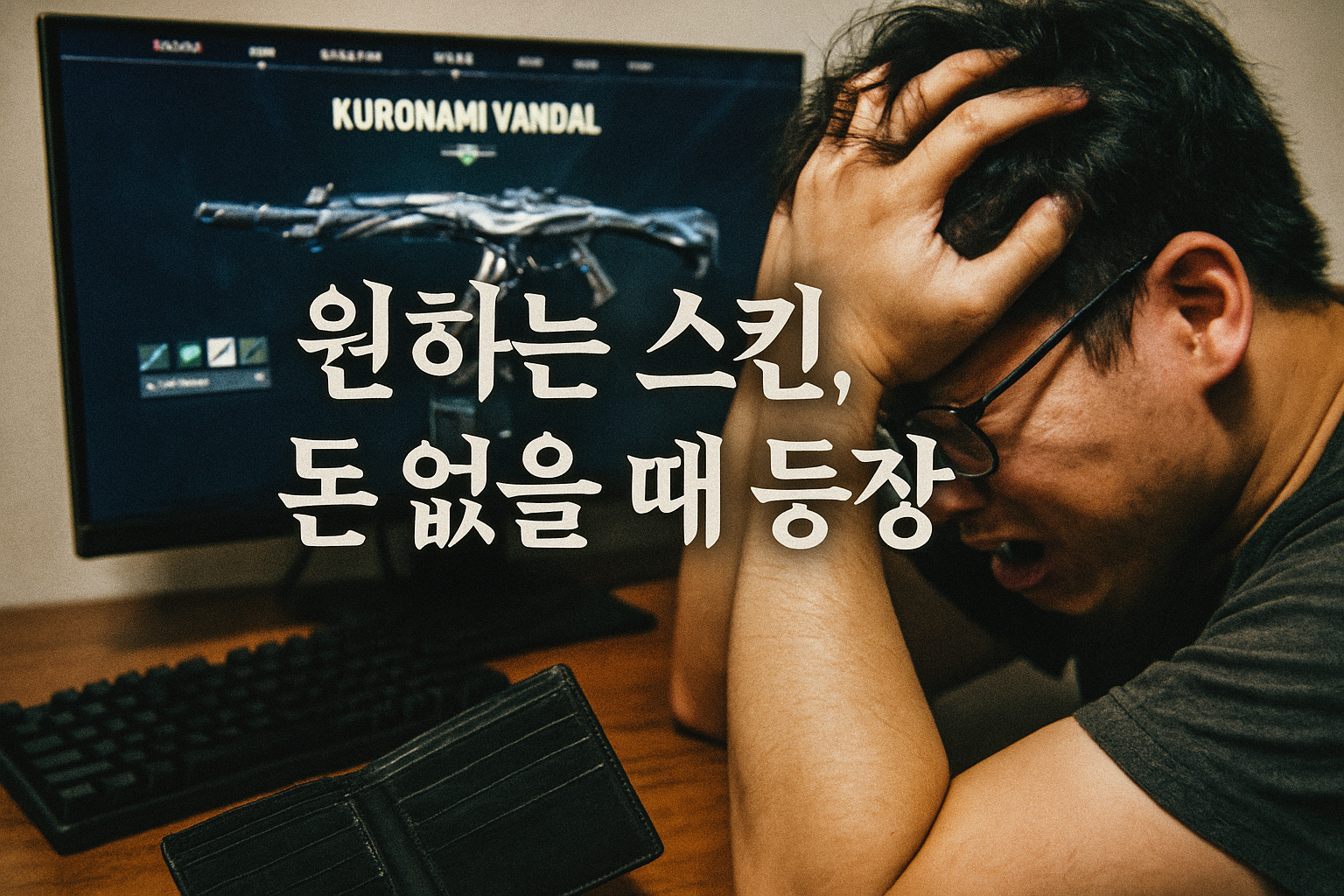 "기다리고 기다린 발로란트 쿠로나미 반달, 결국 돈 없을 때 찾아왔다" 유저의 한탄