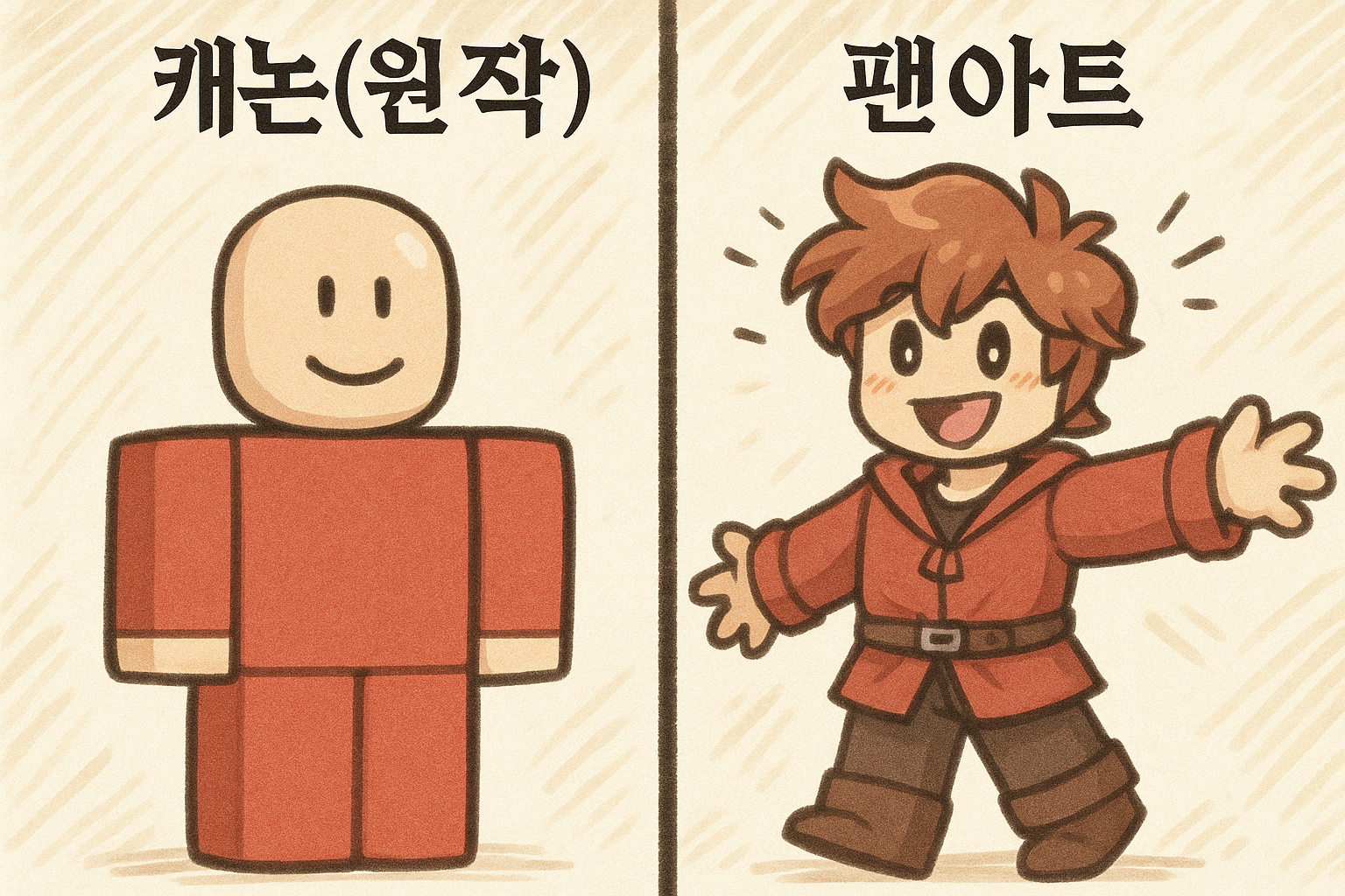 로블록스 캐릭터들이 '머리숱' 트렌드에 빠졌다... 팬아트 논쟁 발칵