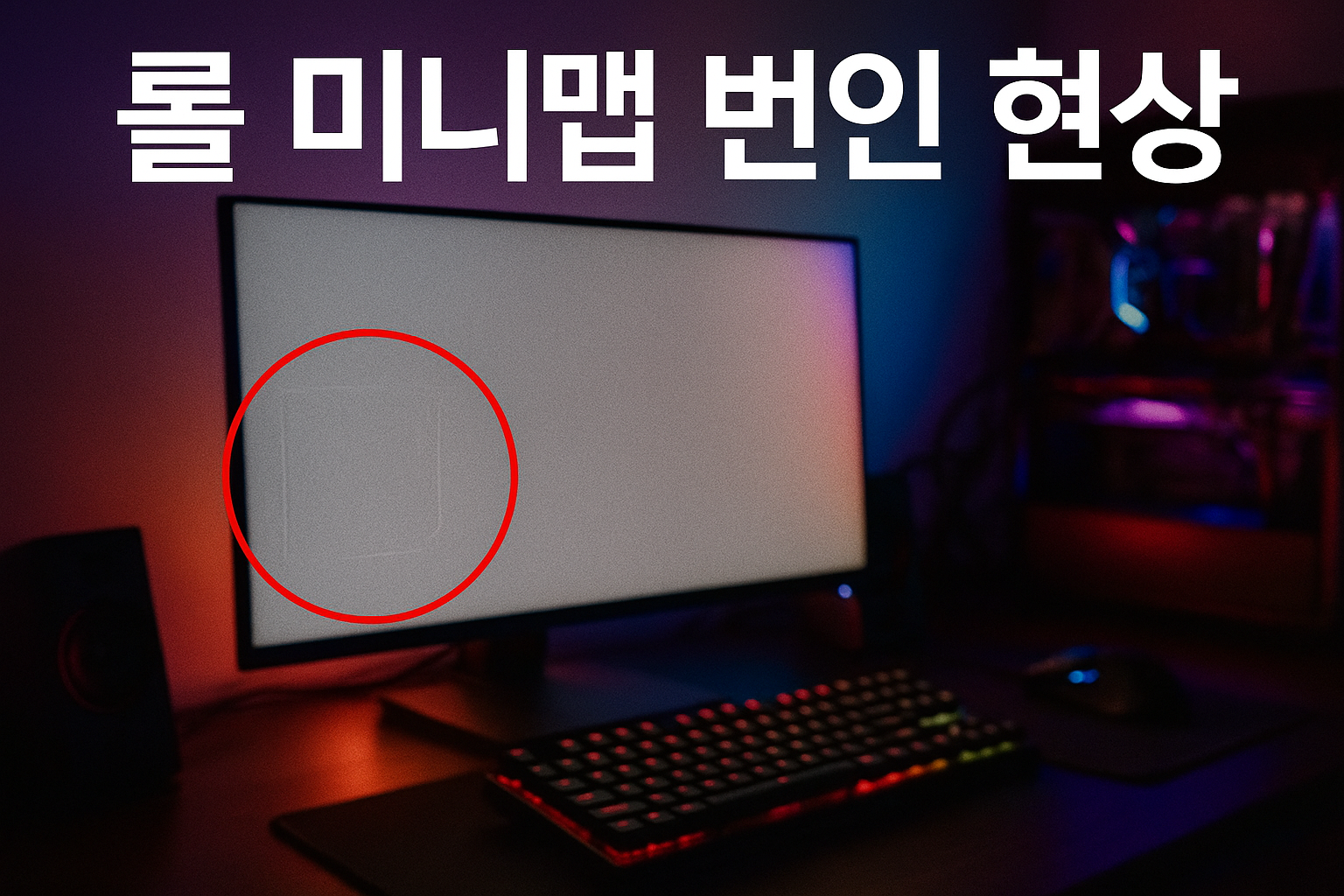 "롤 미니맵이 화면에 새겨졌다" OLED 사용자의 경악스러운 번인 사태