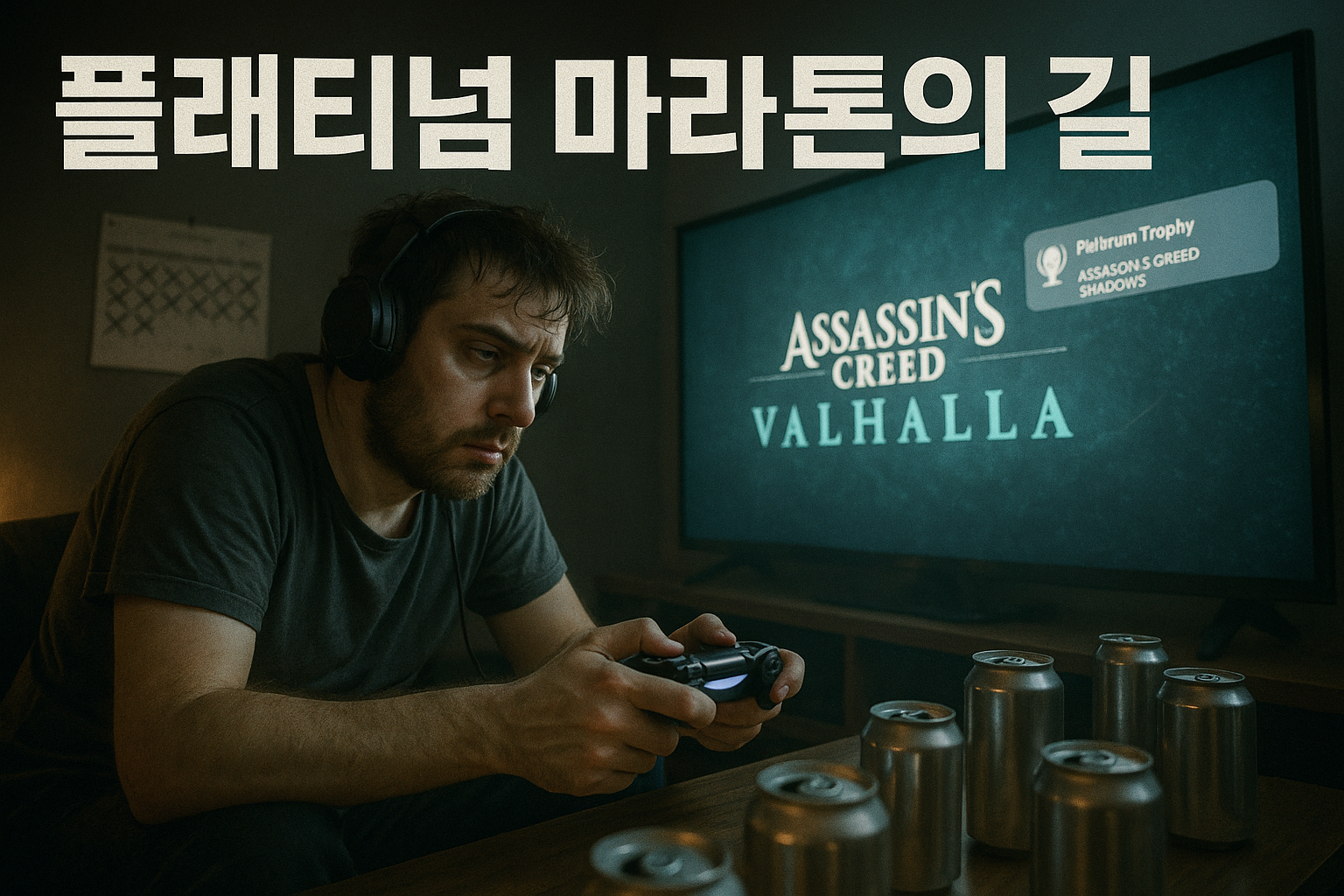 충격! 어쌔신 크리드 섀도우 플래티넘 달성 후 바로 발할라 도전하는 유저 화제