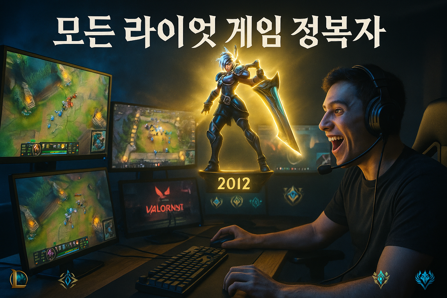 결국 12년 만에 꿈을 이뤘다! 라이엇 모든 게임 최상위 랭크 달성한 선수에게 '월드 리벤' 스킨 선물