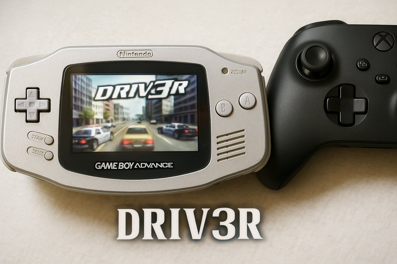 충격적인 그래픽의 역사, GBA의 'Driv3r'가 발굴되다