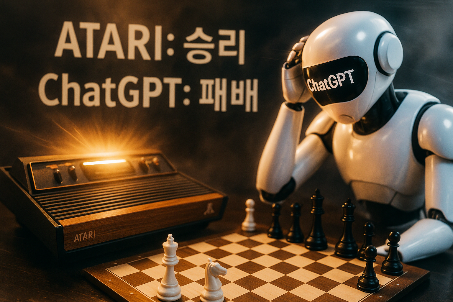 충격! 최신 인공지능 ChatGPT, 47년 전 아타리 체스에게 '쪽박'...한심한 실력에 전문가도 혀차