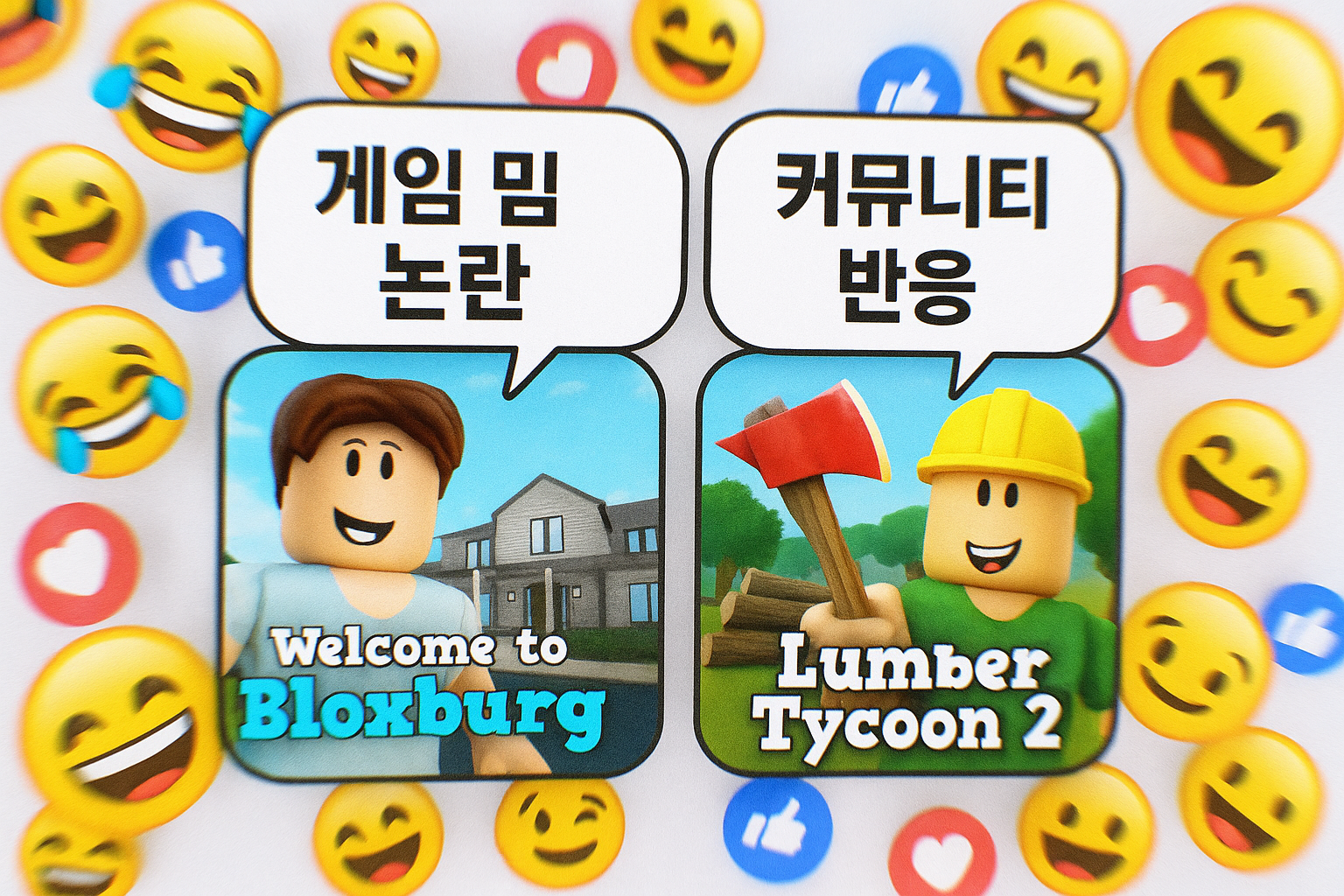 충격! 로블록스 게임 아이콘에 '야오이' 조롱 밈 논란... 커뮤니티 반응 화제